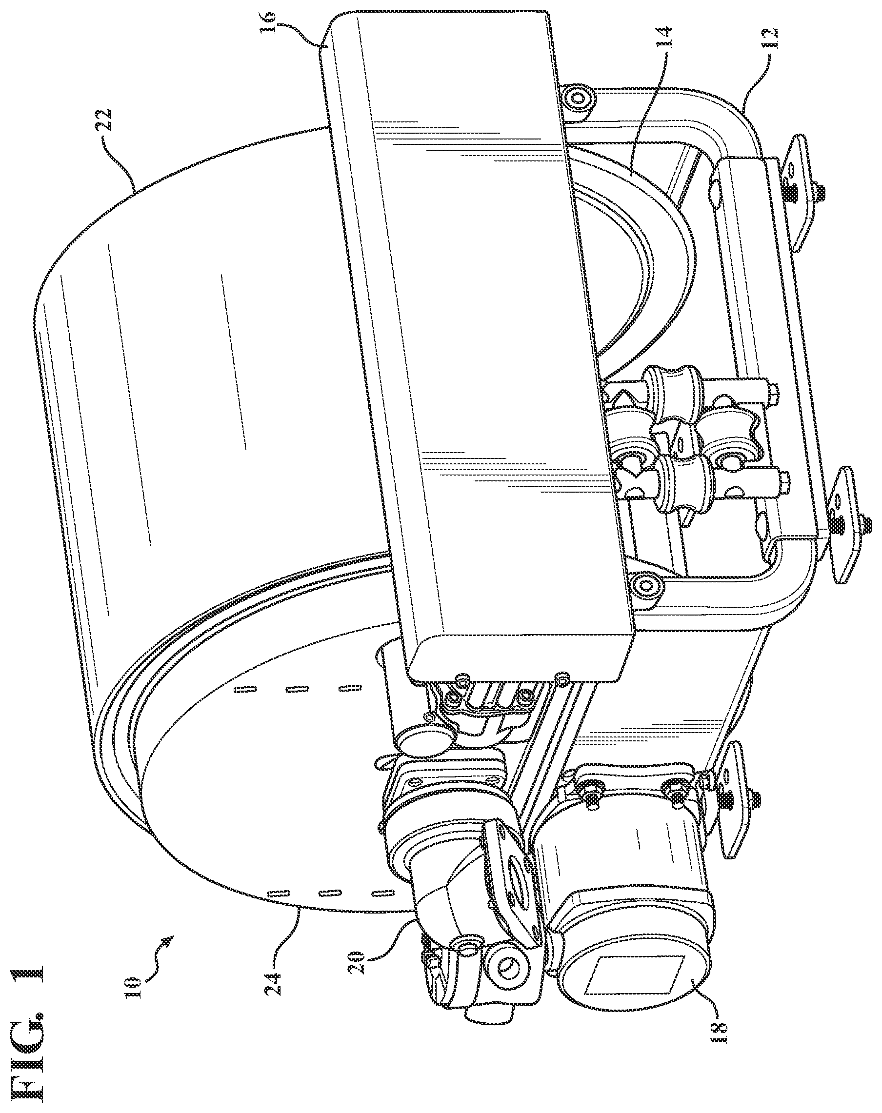 Patent US12312208 — Hose reel — Figure 1