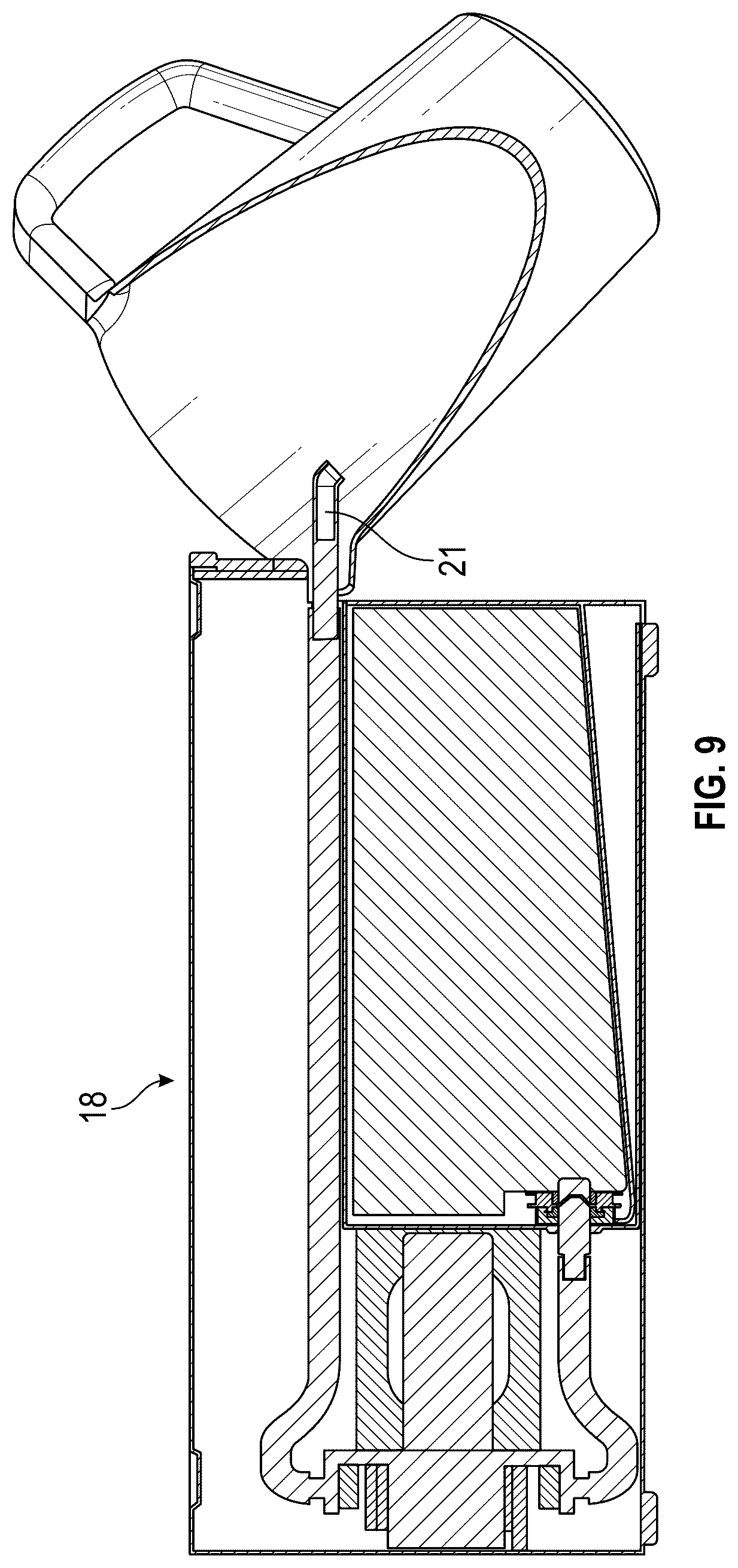 Patent US12312229 Figure 9 – Automated dispensing system for customized beverages