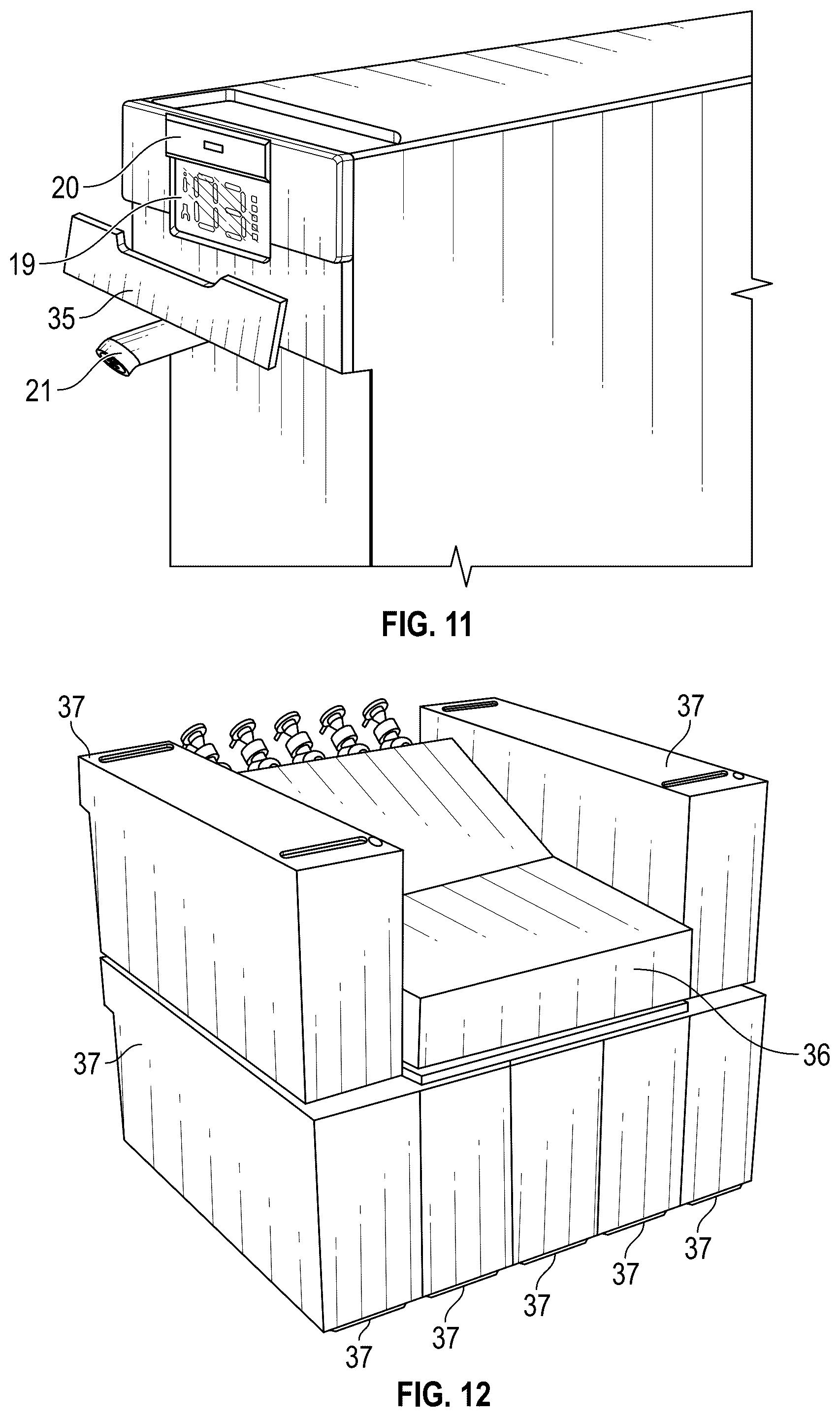 Patent US12312229 Figure 11 – Automated dispensing system for customized beverages