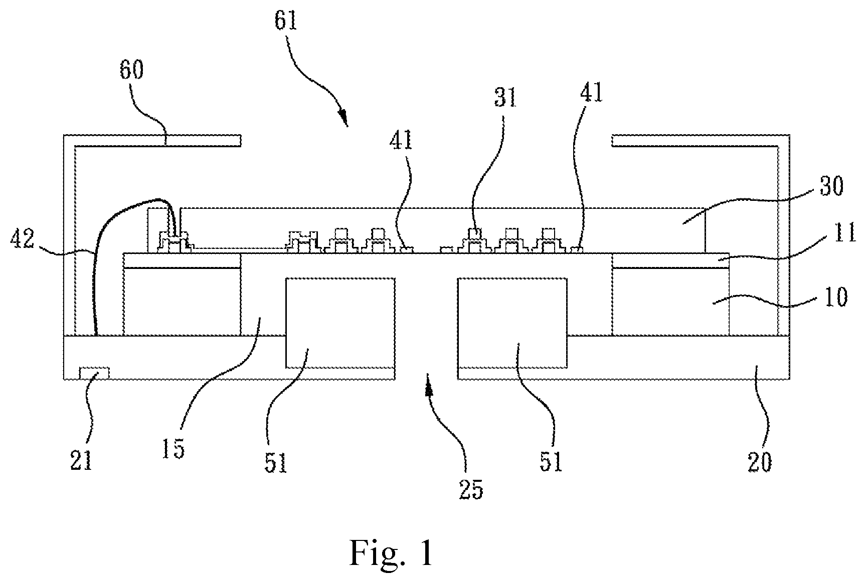 Patent US12312234 — Electromagnetic microspeaker, its coil module, speaker/coil module array and preparation method thereof — Figure 1