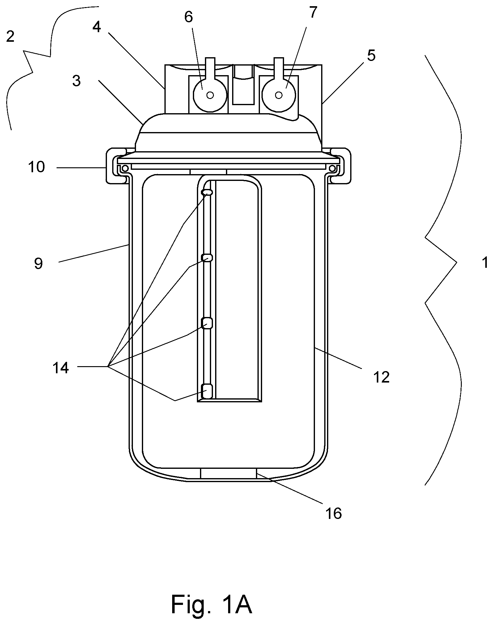 Patent US12312263 — Multifunction bypass dispensing system — Figure 1