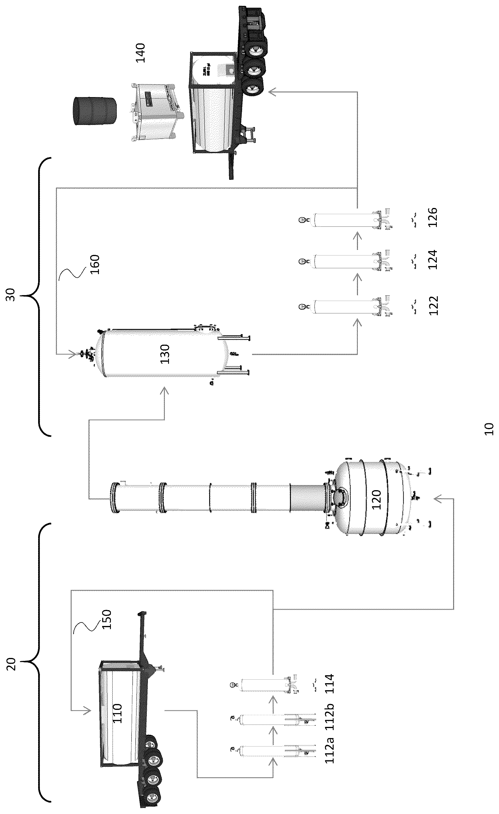 Patent US12312299 — Systems and methods for purifying solvents — Figure 1