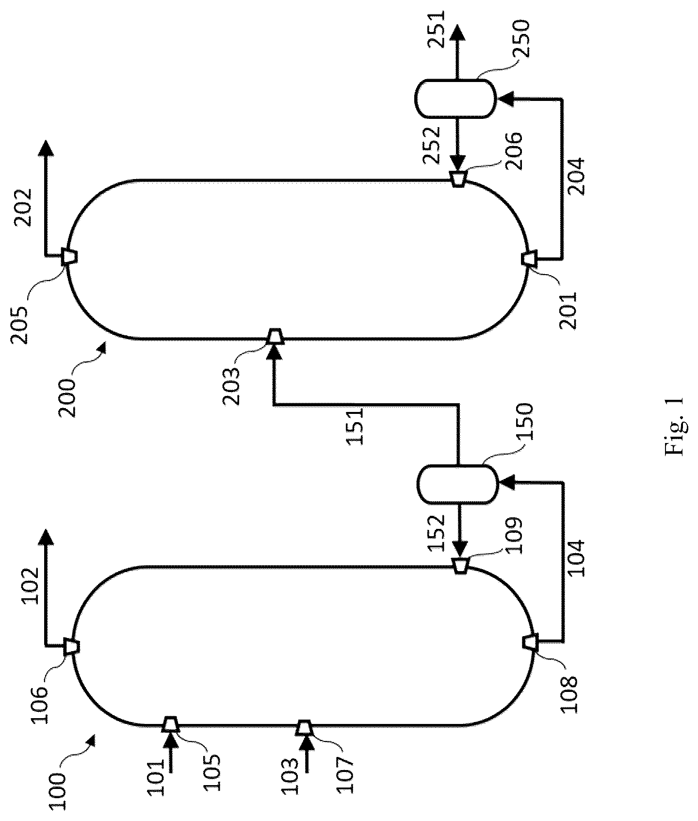 Patent US12312300 — Process for recovering close boiling products — Figure 1