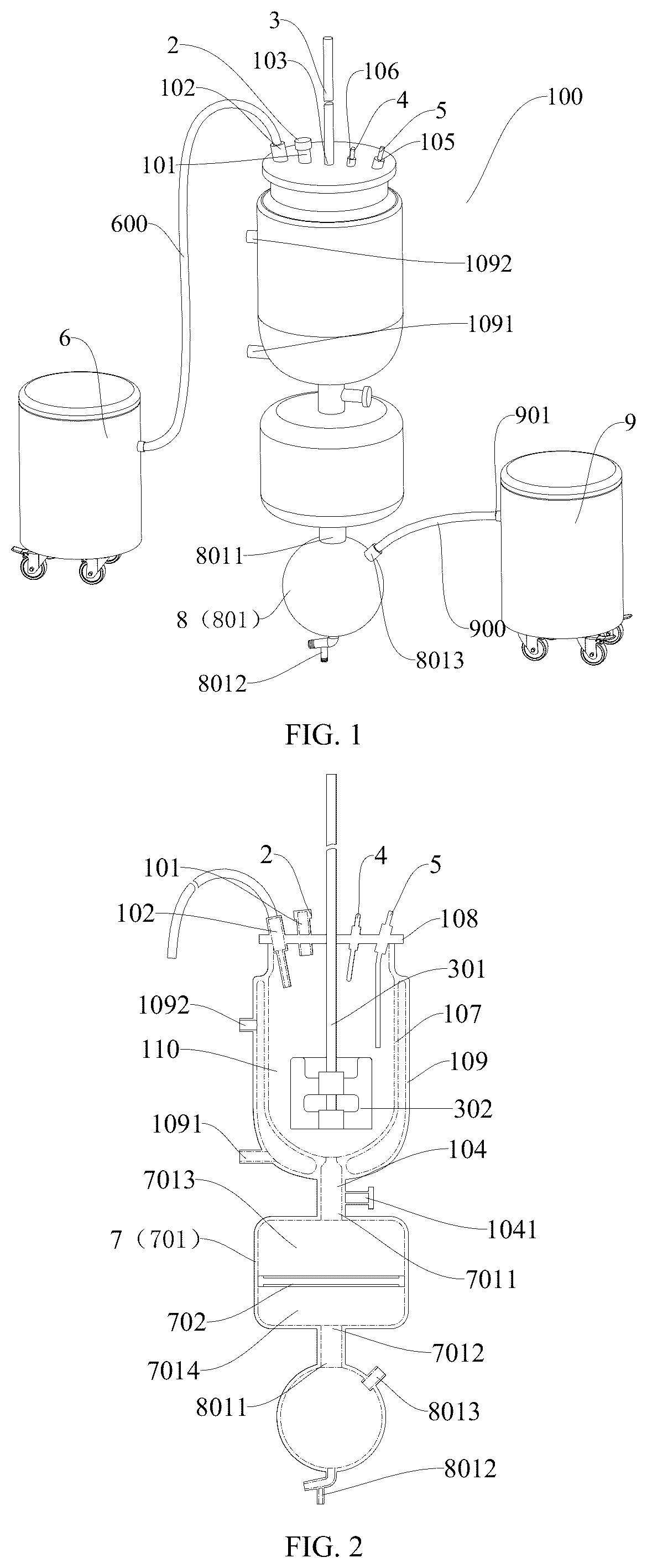 Patent US12312304 — Method for continuous synthesis of acylnaphthalene with acylation liquid — Figure 1