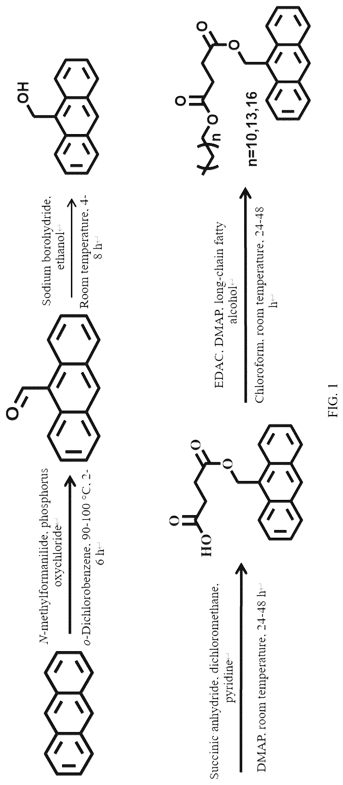 Patent US12312311 — Anthracene-based compound, and preparation method therefor and use thereof as solar thermal fuel — Figure 1