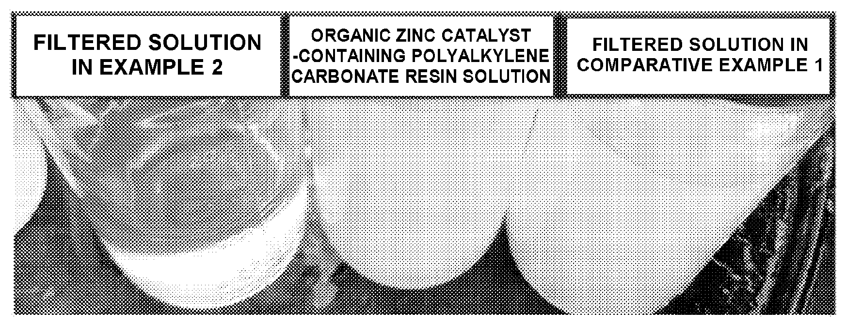 Patent US12312442 Figure 1 – Method for separating organic zinc catalyst using filtering membrane