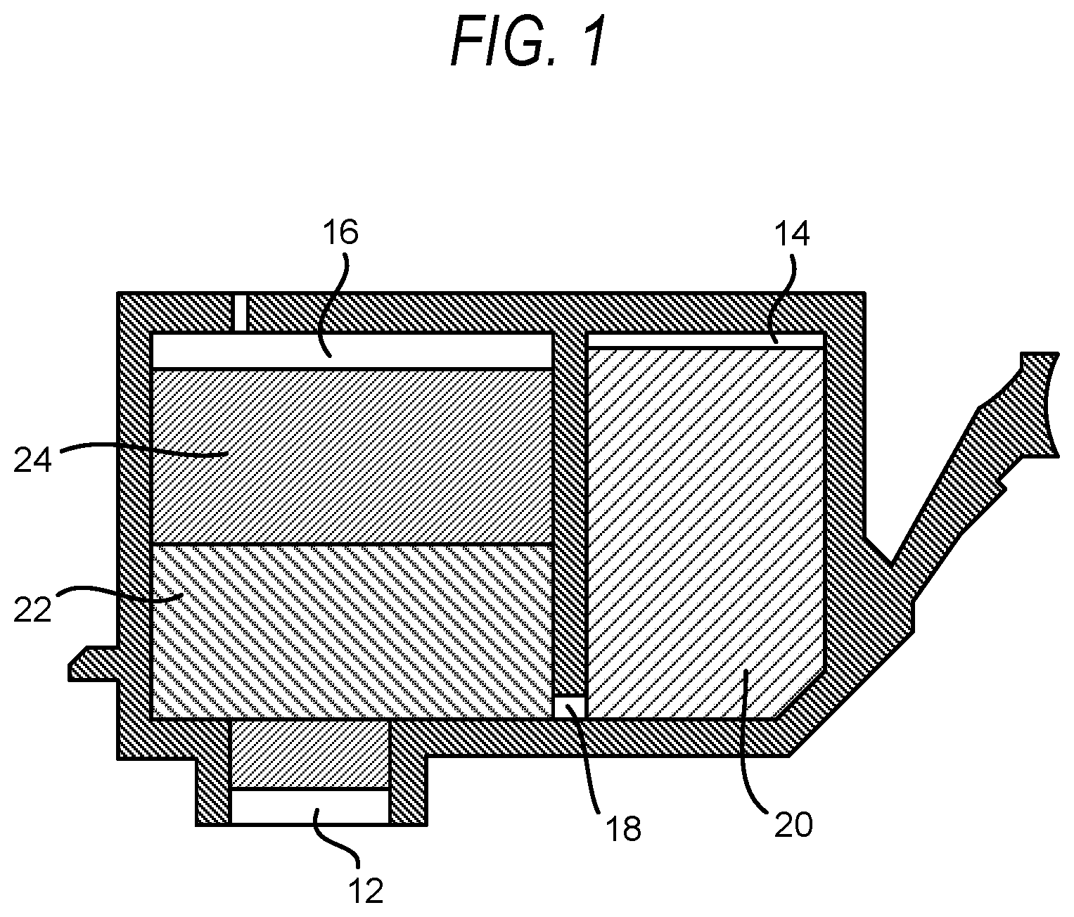 Patent US12312480 — Aqueous ink, ink cartridge and ink jet recording method — Figure 1