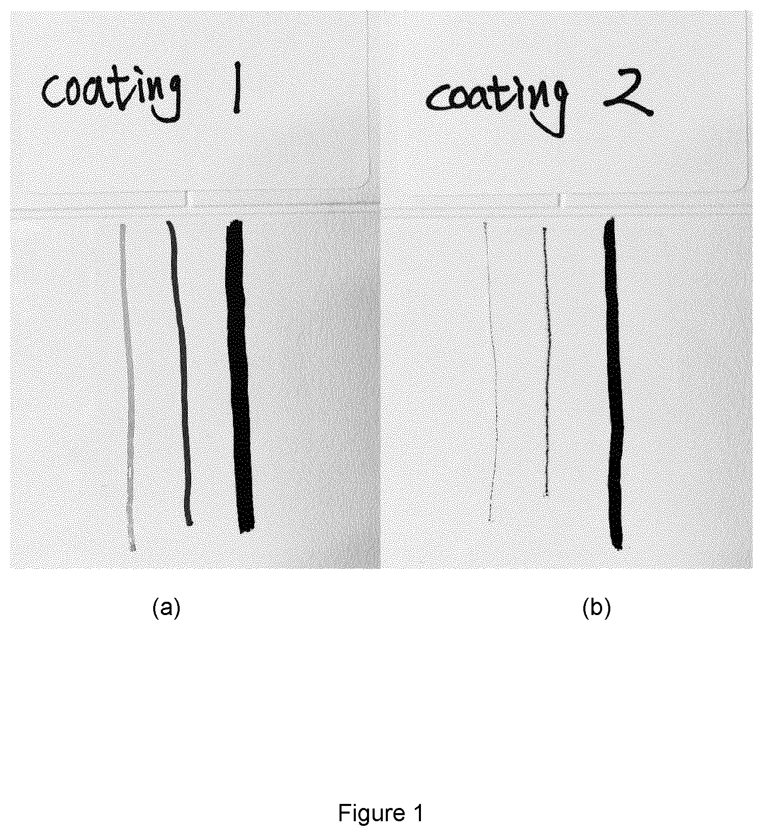 Patent US12312490 — Waterborne, UV curable coating composition for easy-clean coatings — Figure 1