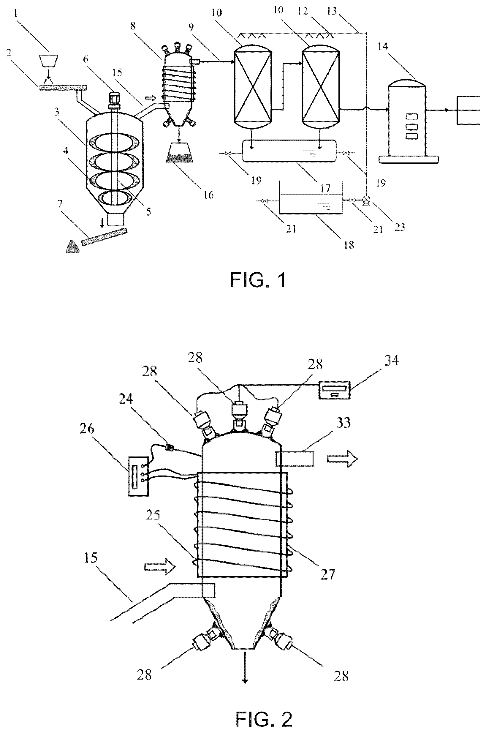 Patent US12312538 Figure 1 – Efficient heat-induction decoking device and method for thermal conversion of solid fuels