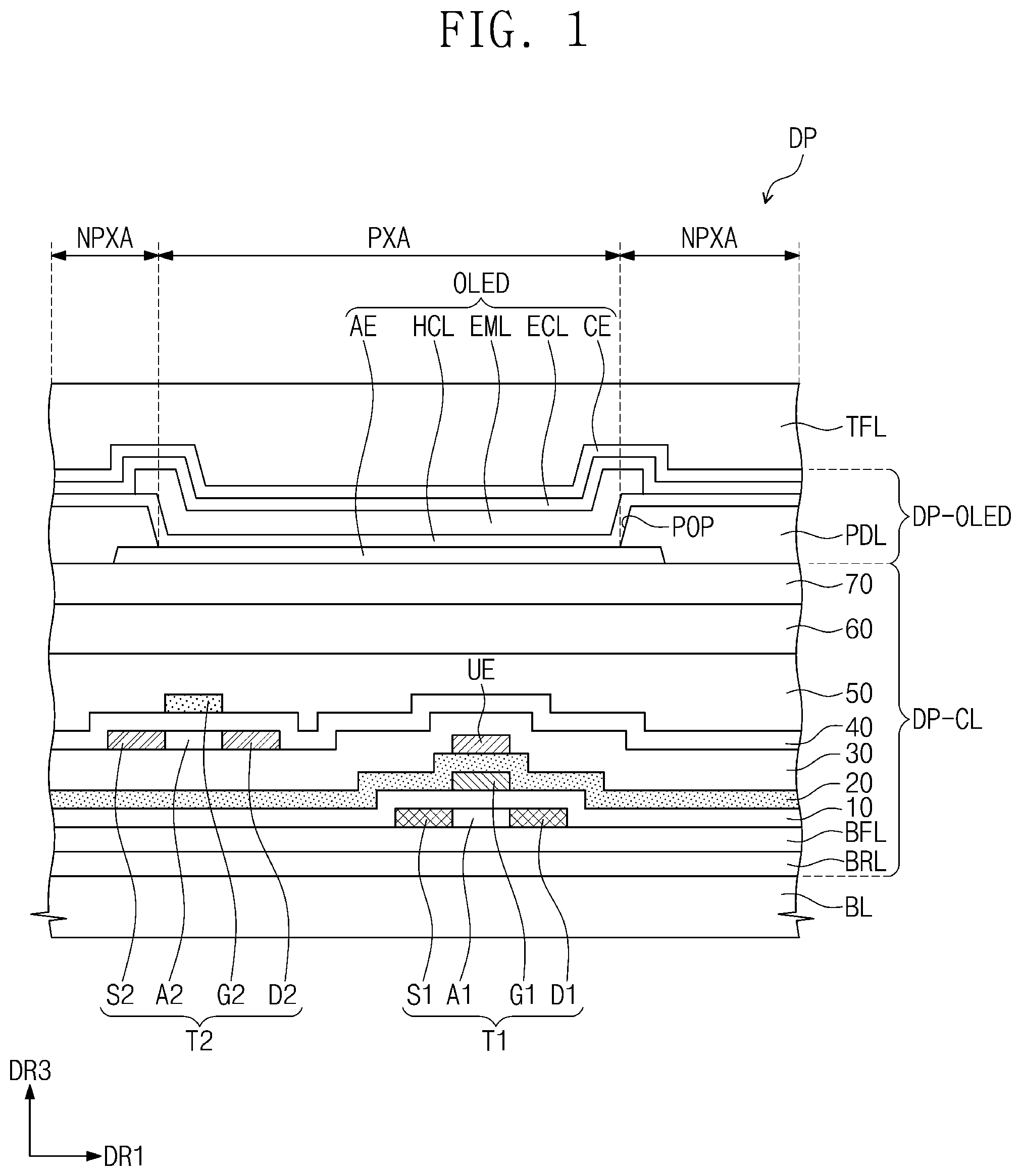 Patent US12312670 — Mask, method of providing the same, and method of providing display panel using mask — Figure 1