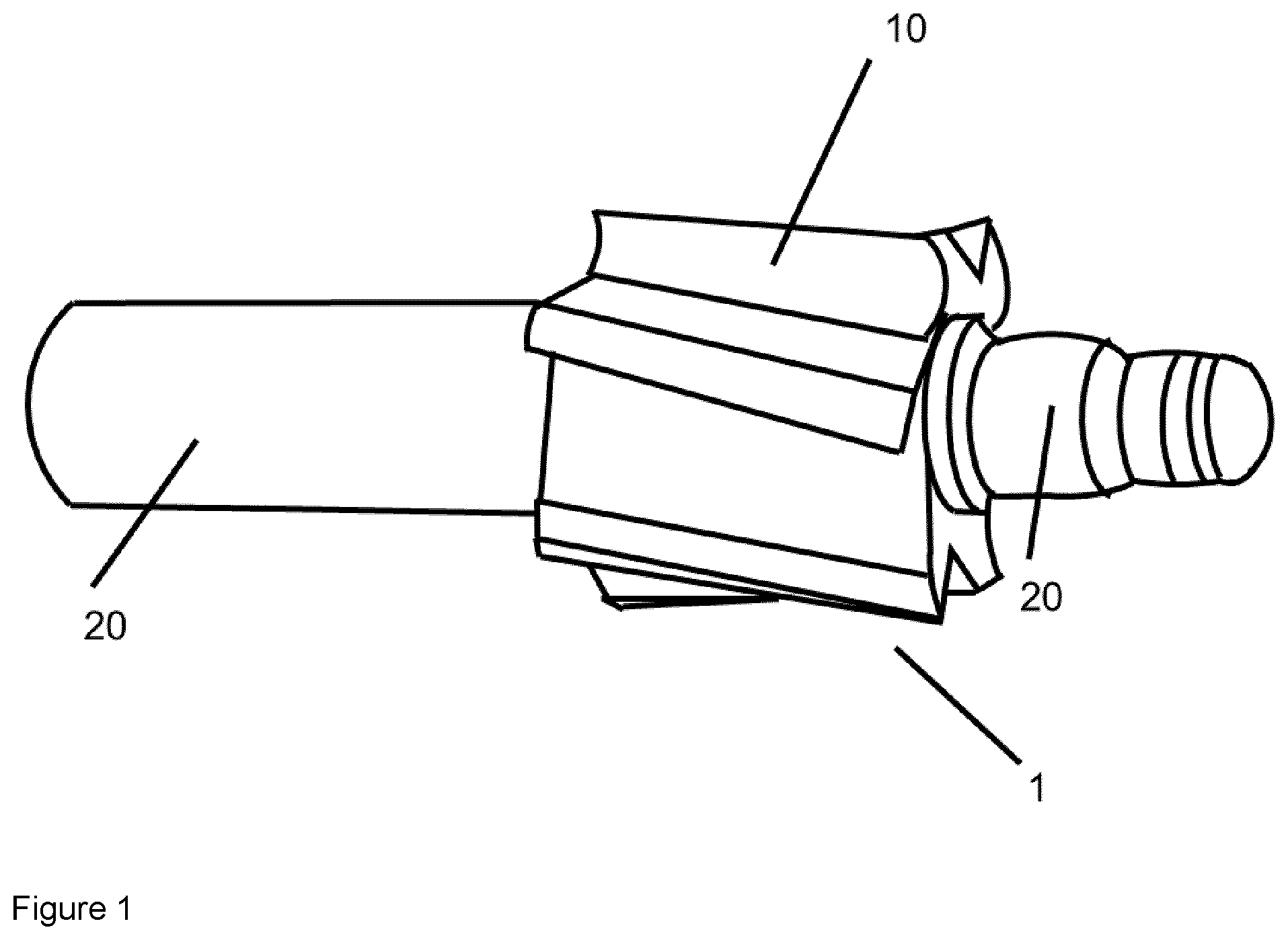 Patent US12312681 — Method for selective deposition of diamond coatings — Figure 1