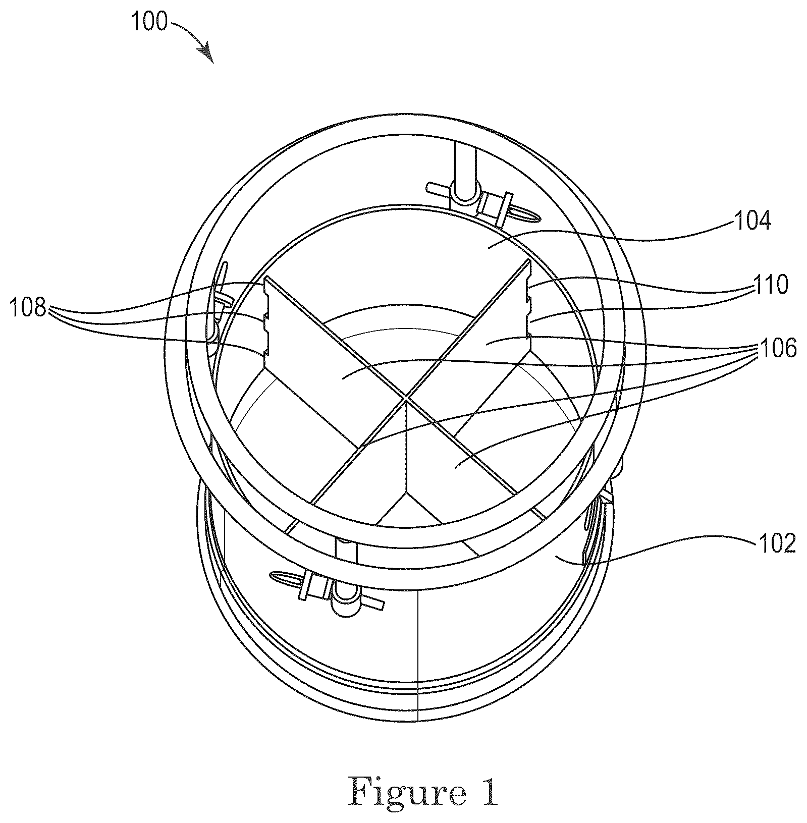 Patent US12312685 — Solids vaporizer — Figure 1