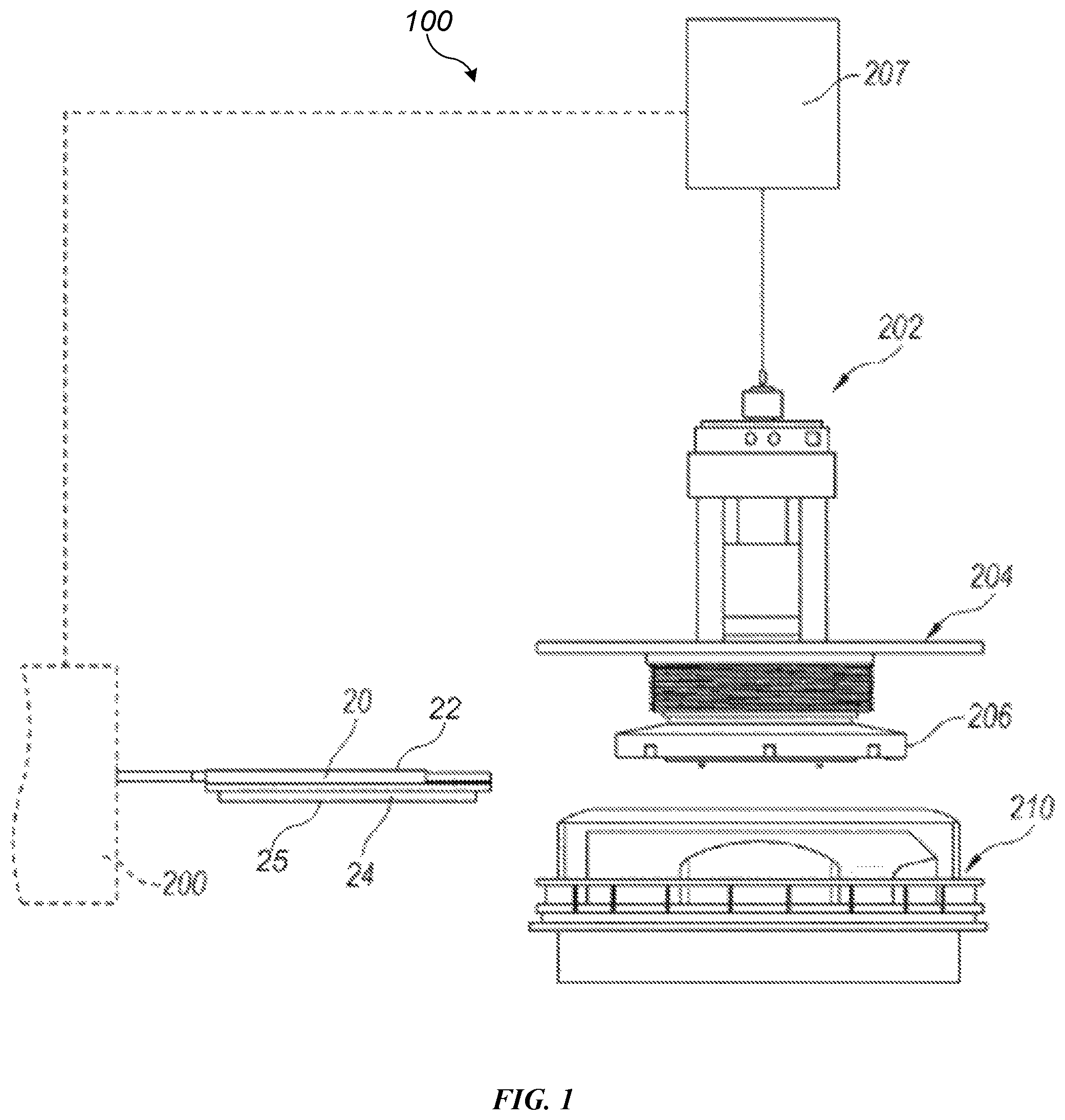 Patent US12312702 — Plating systems having reduced air entrainment — Figure 1