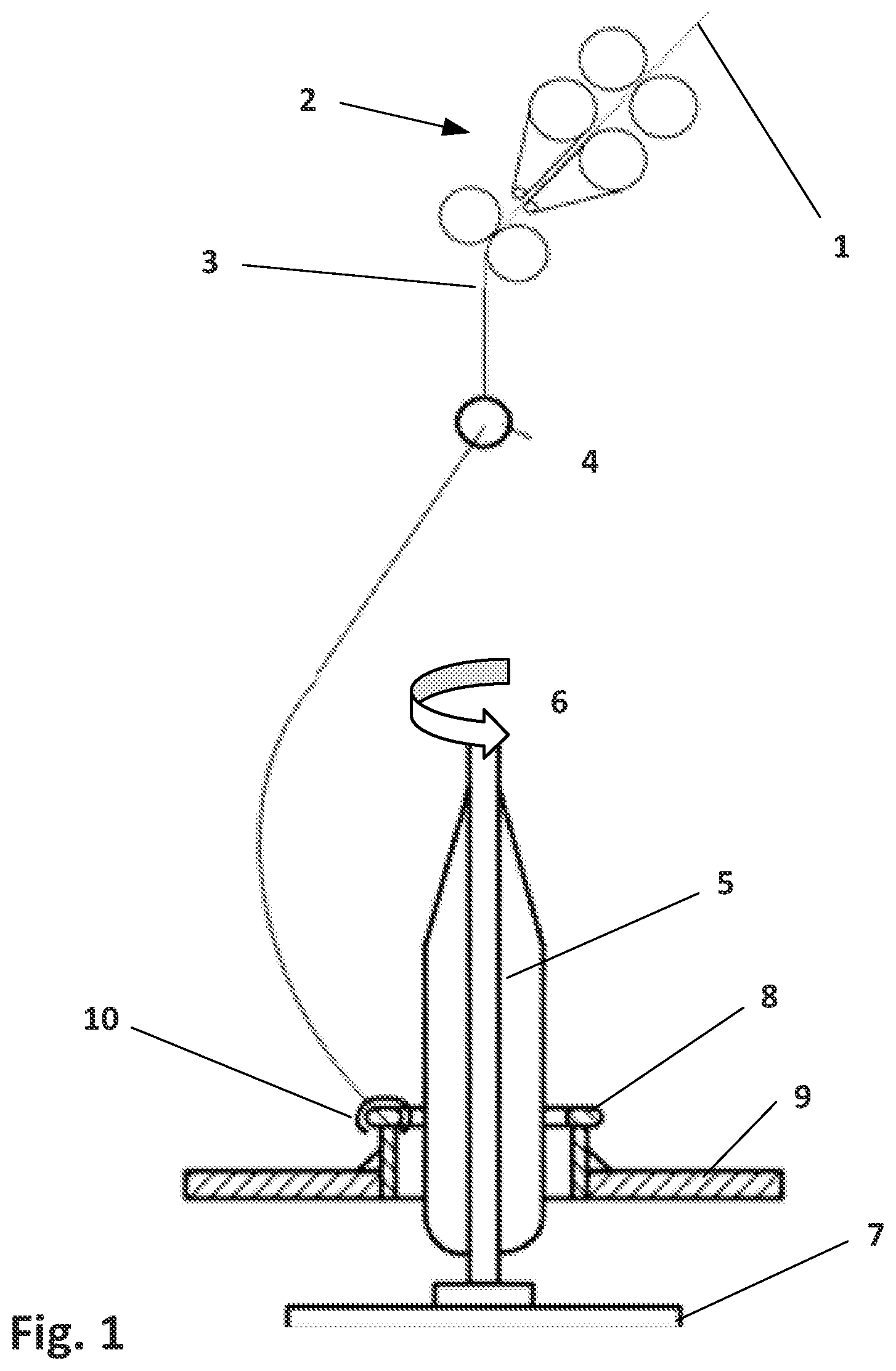 Patent US12312713 — Ring for a ring-spinning or ring-twisting machine — Figure 1