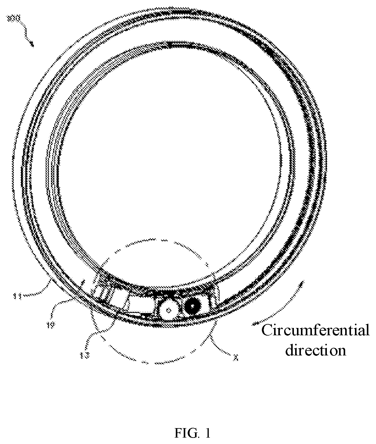 Patent US12312729 — Balance assembly and household appliance — Figure 1