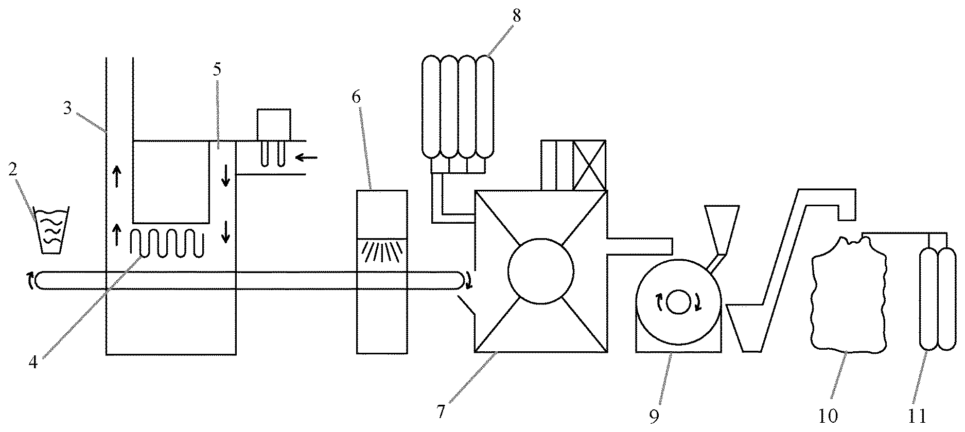 Patent US12312737 — Process for treating fibres of vegetable origin and use of the treated vegetable fibres obtained by said process — Figure 1