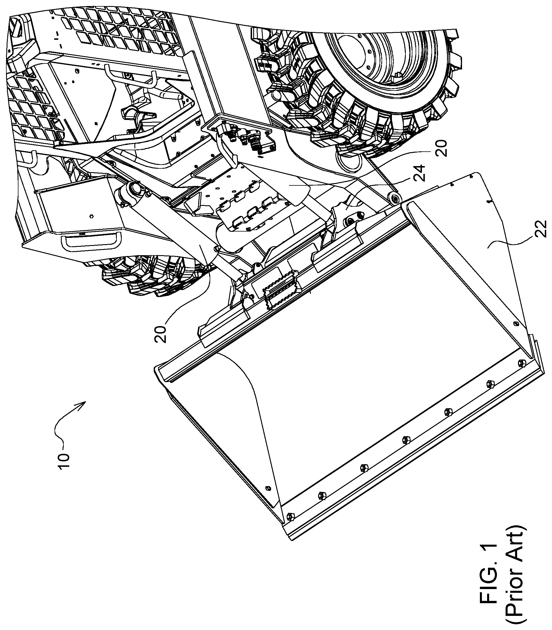 Patent US12312763 — Linkage assembly for construction machine — Figure 1
