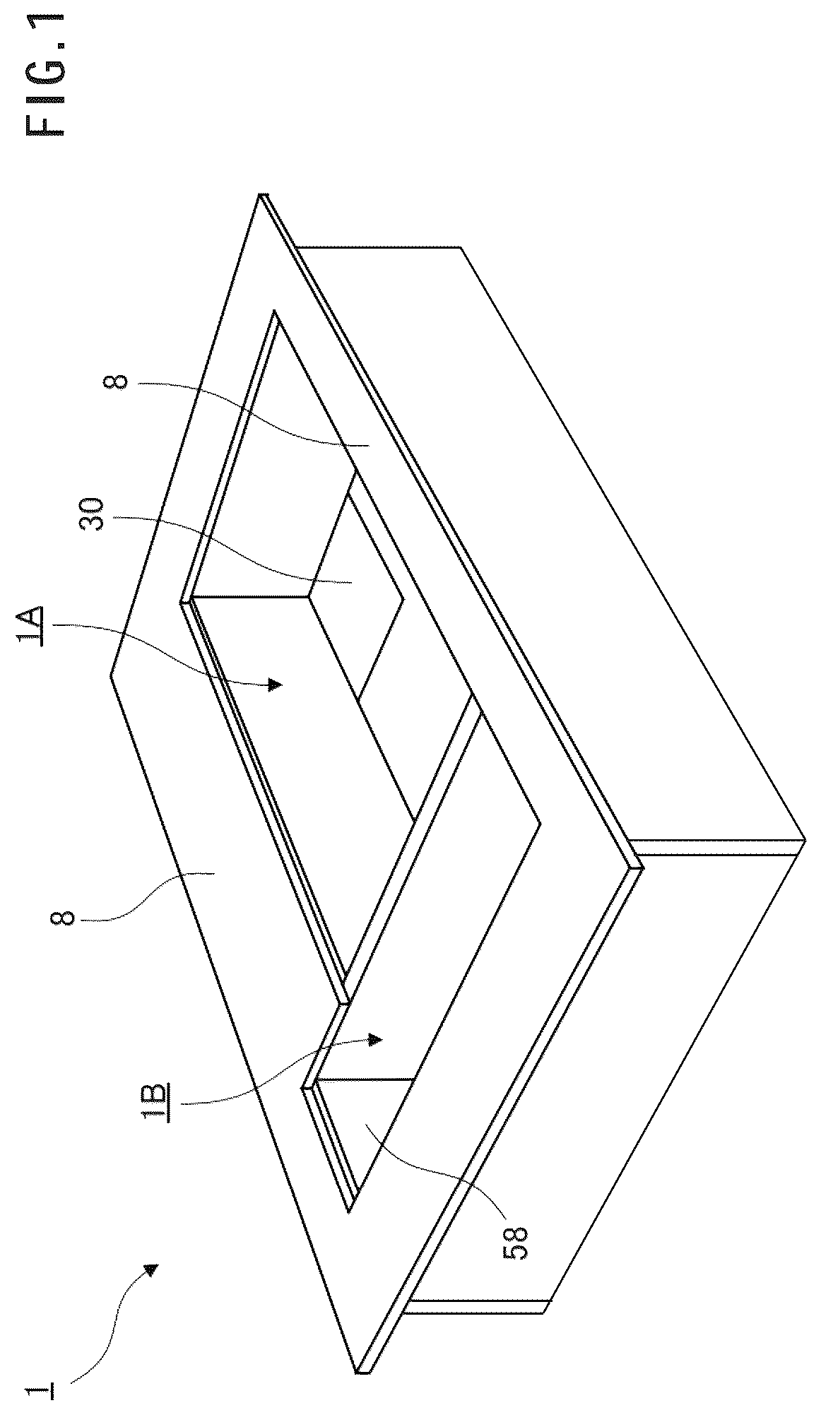 Patent US12312787 — Kitchen sink — Figure 1