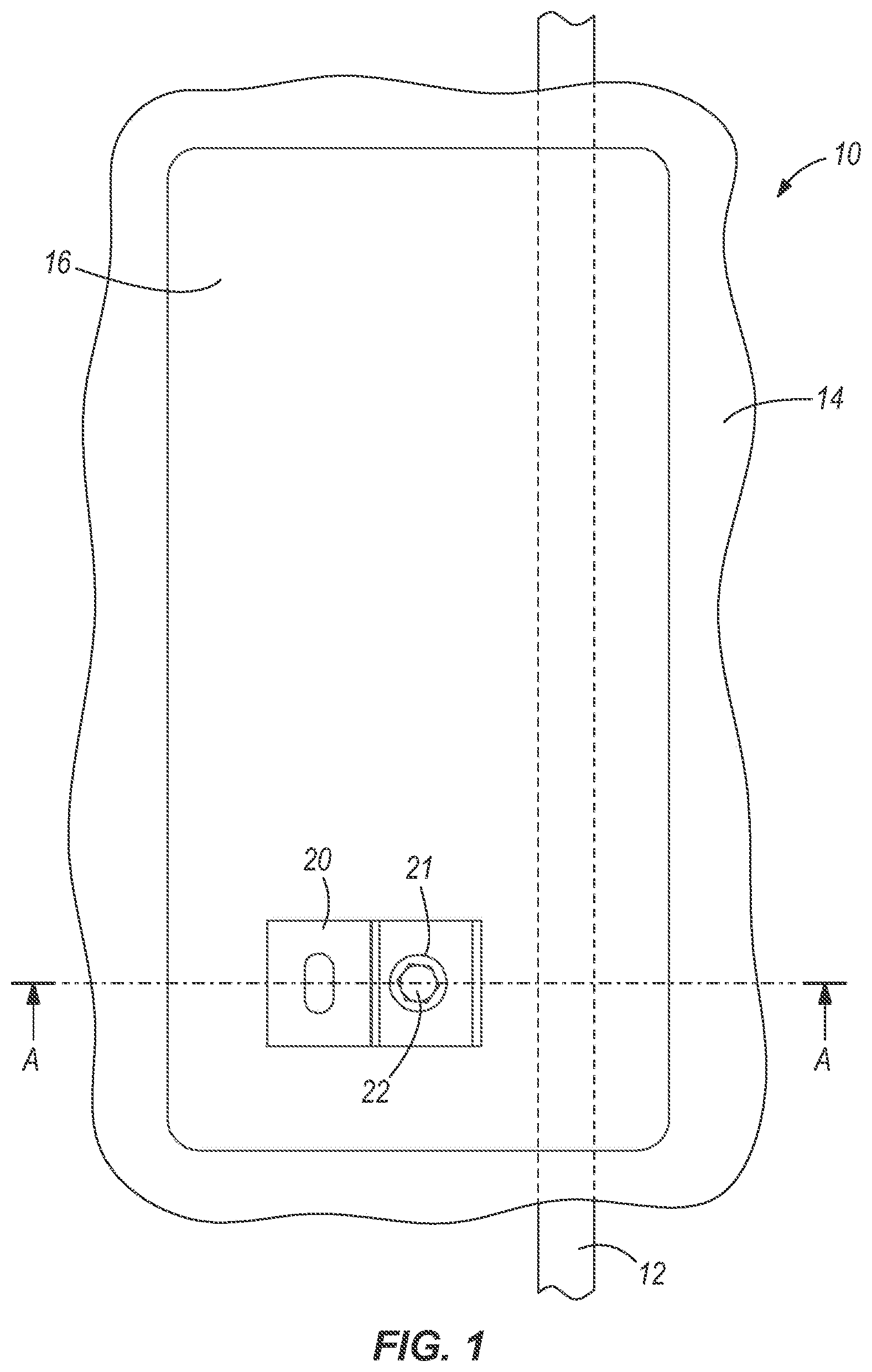 Patent US12312812 Figure 1 – Roof mounting system
