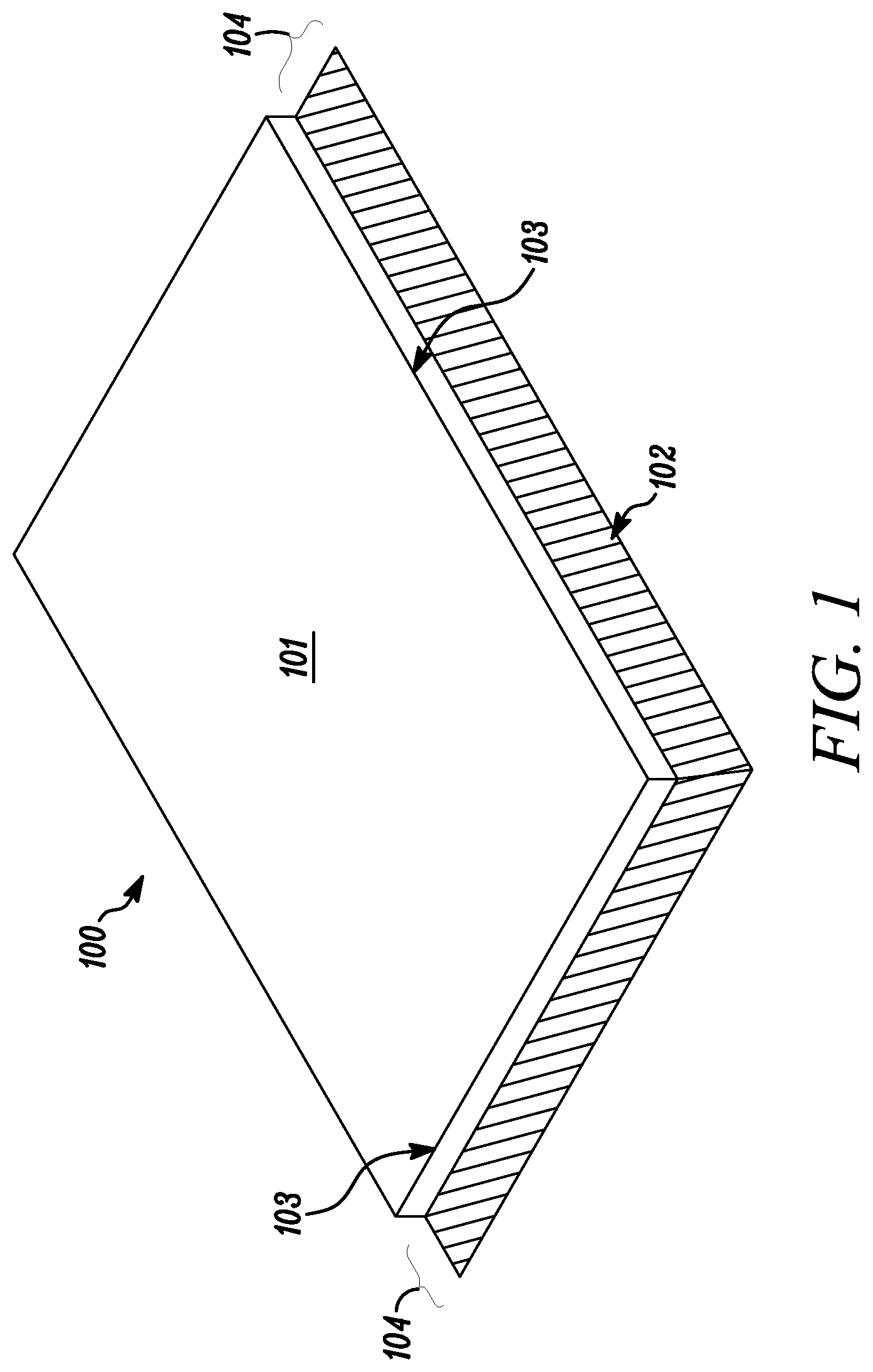 Patent US12312820 — Composite structural board and wall systems containing same — Figure 1