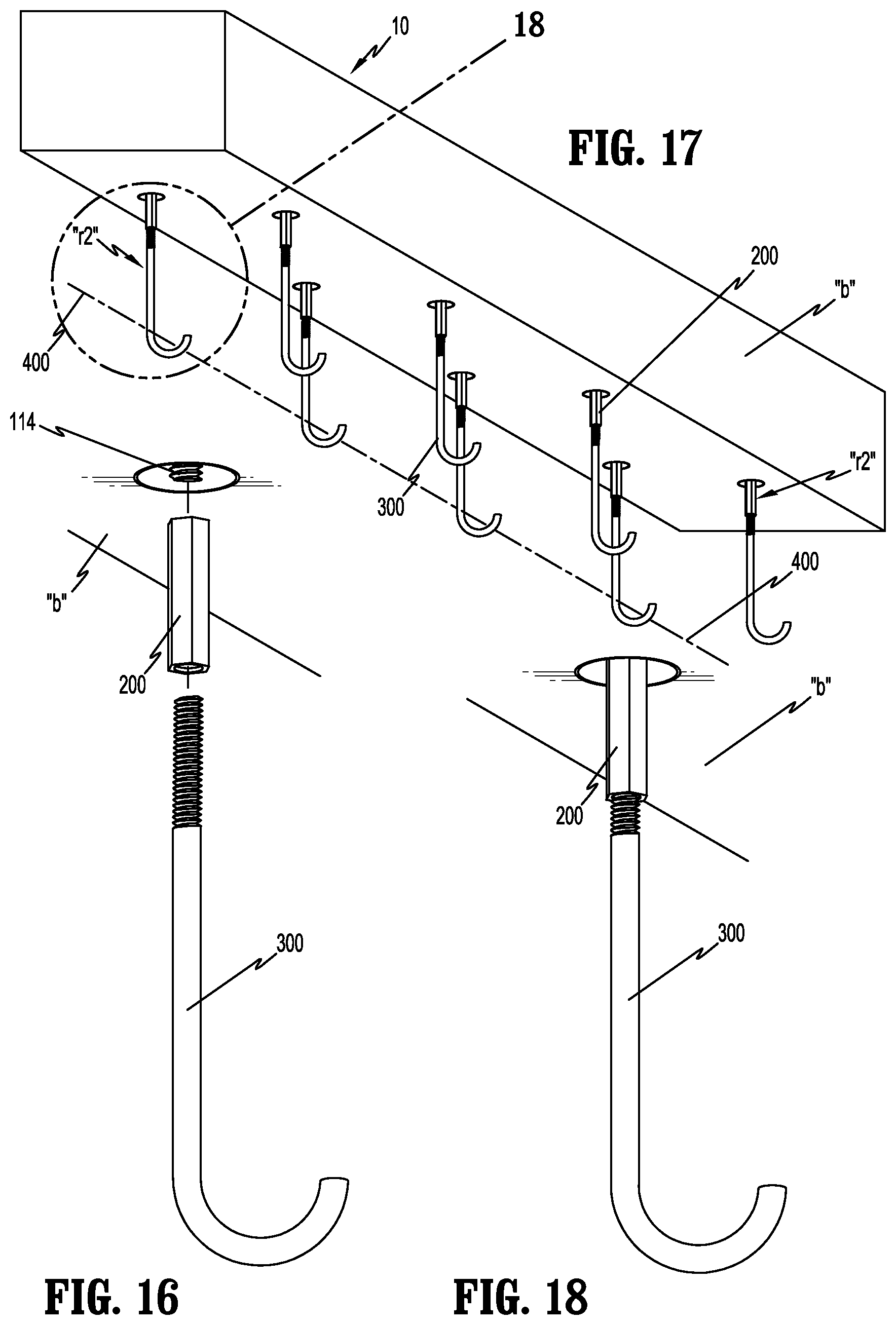 Patent US12312822 Figure 11 – Construction anchor apparatus and system and methodology of use
