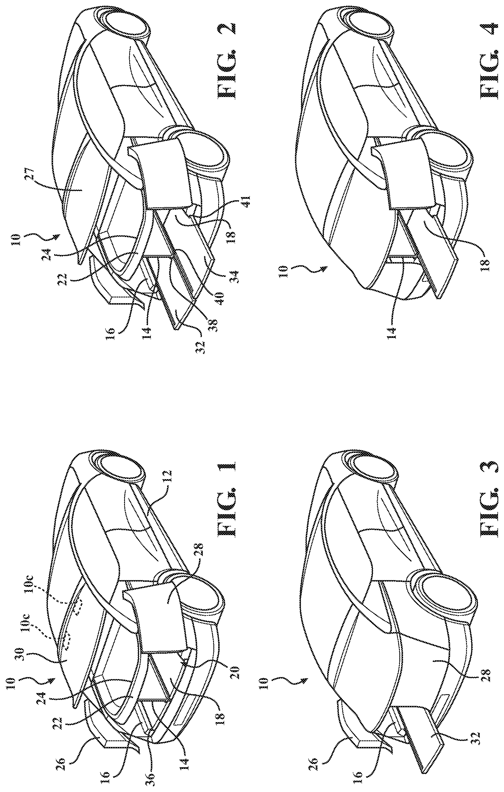 Patent US12312854 — Multi-access liftgate — Figure 1