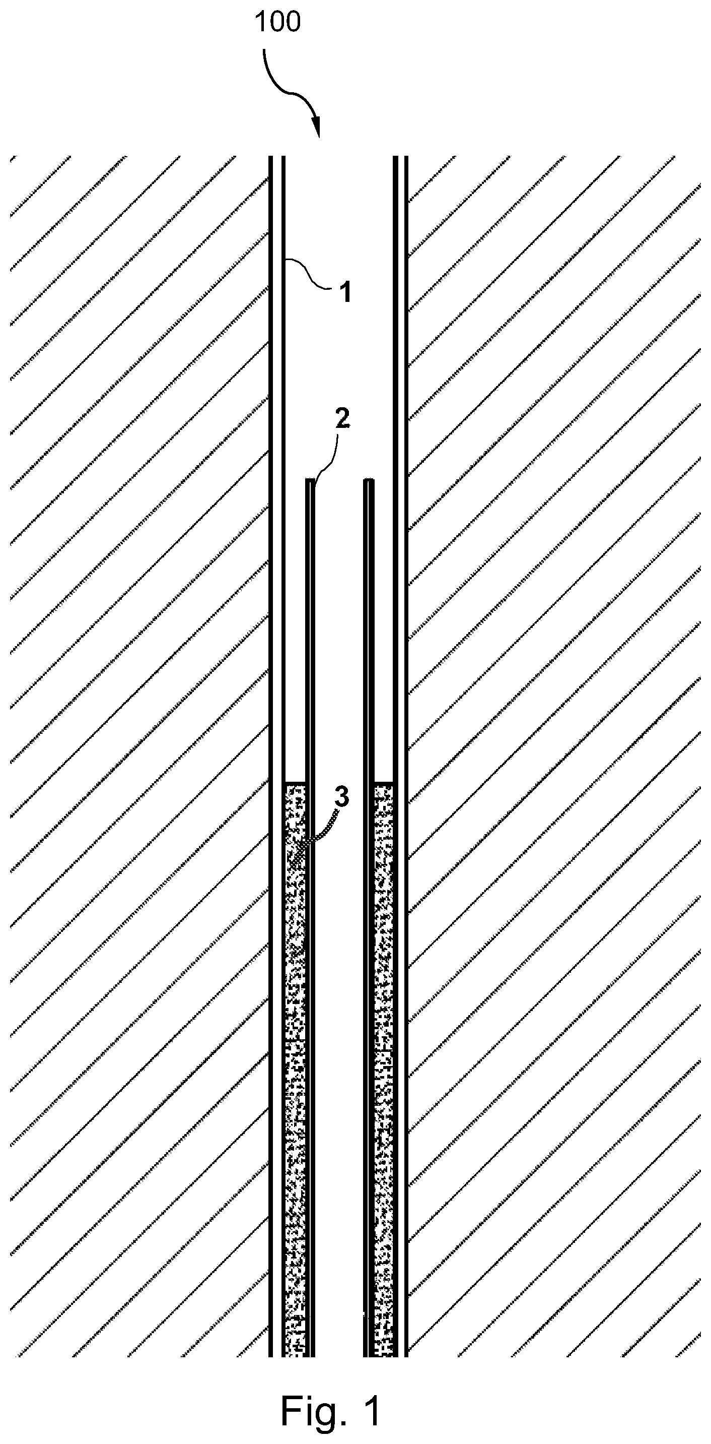 Patent US12312894 — Method for pulling tubulars using a pressure wave — Figure 1