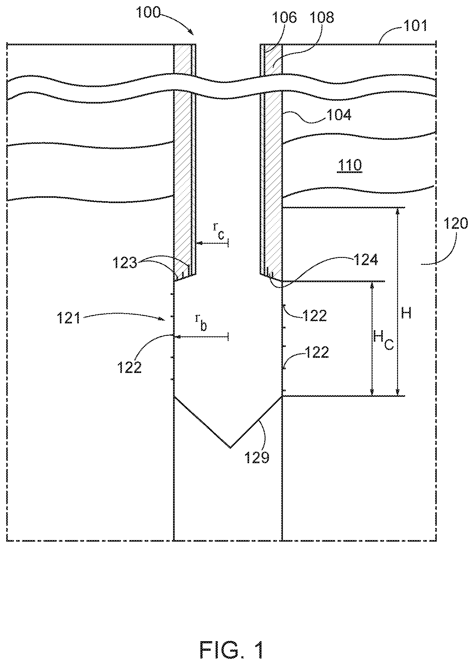 Patent US12312906 Figure 1 – Methods, apparatus and systems for creating bismuth alloy plugs for abandoned wells
