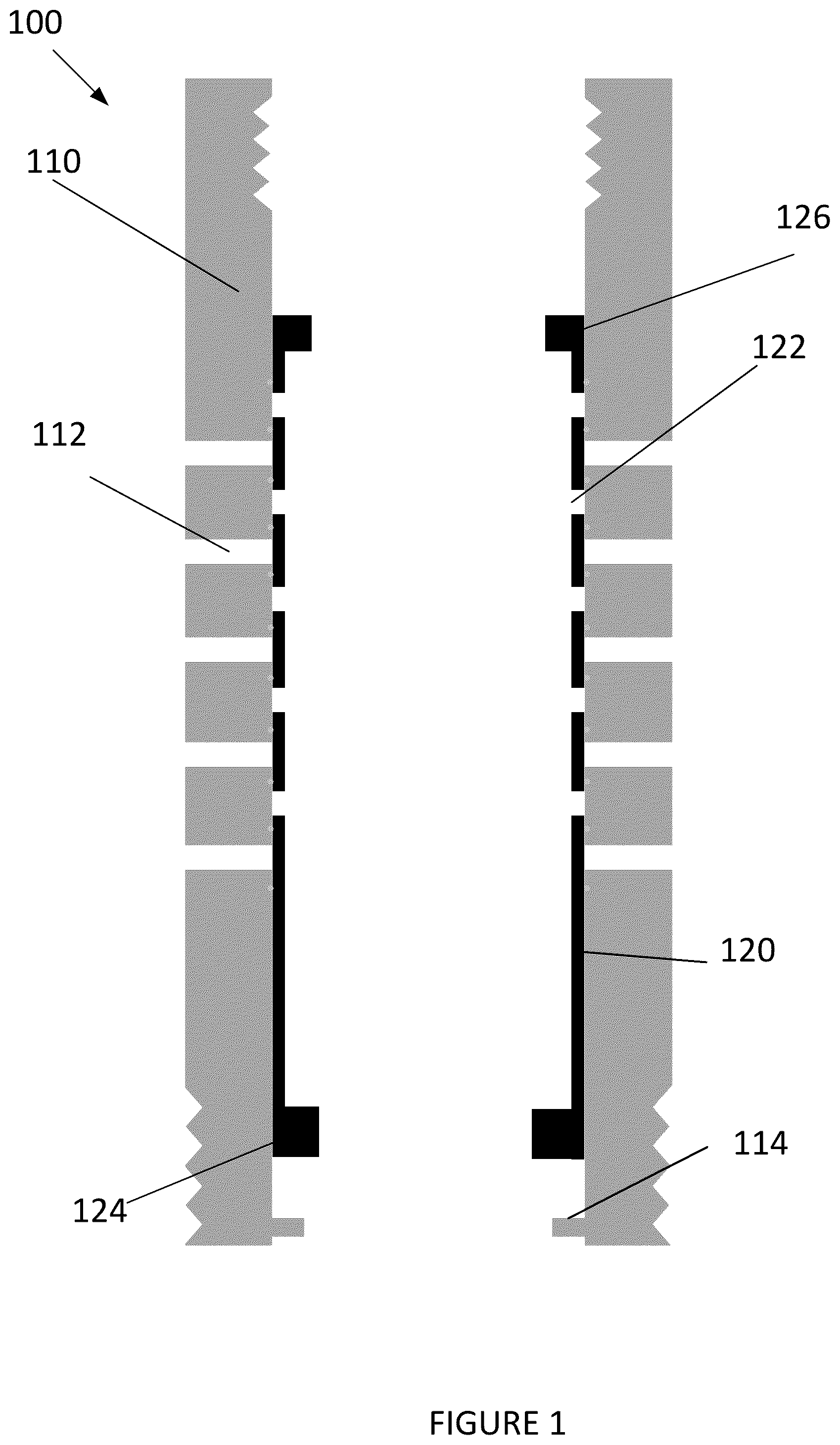 Patent US12312908 Figure 1 – Methods and systems associated with converting landing collar to hybrid landing collar and toe sleeve