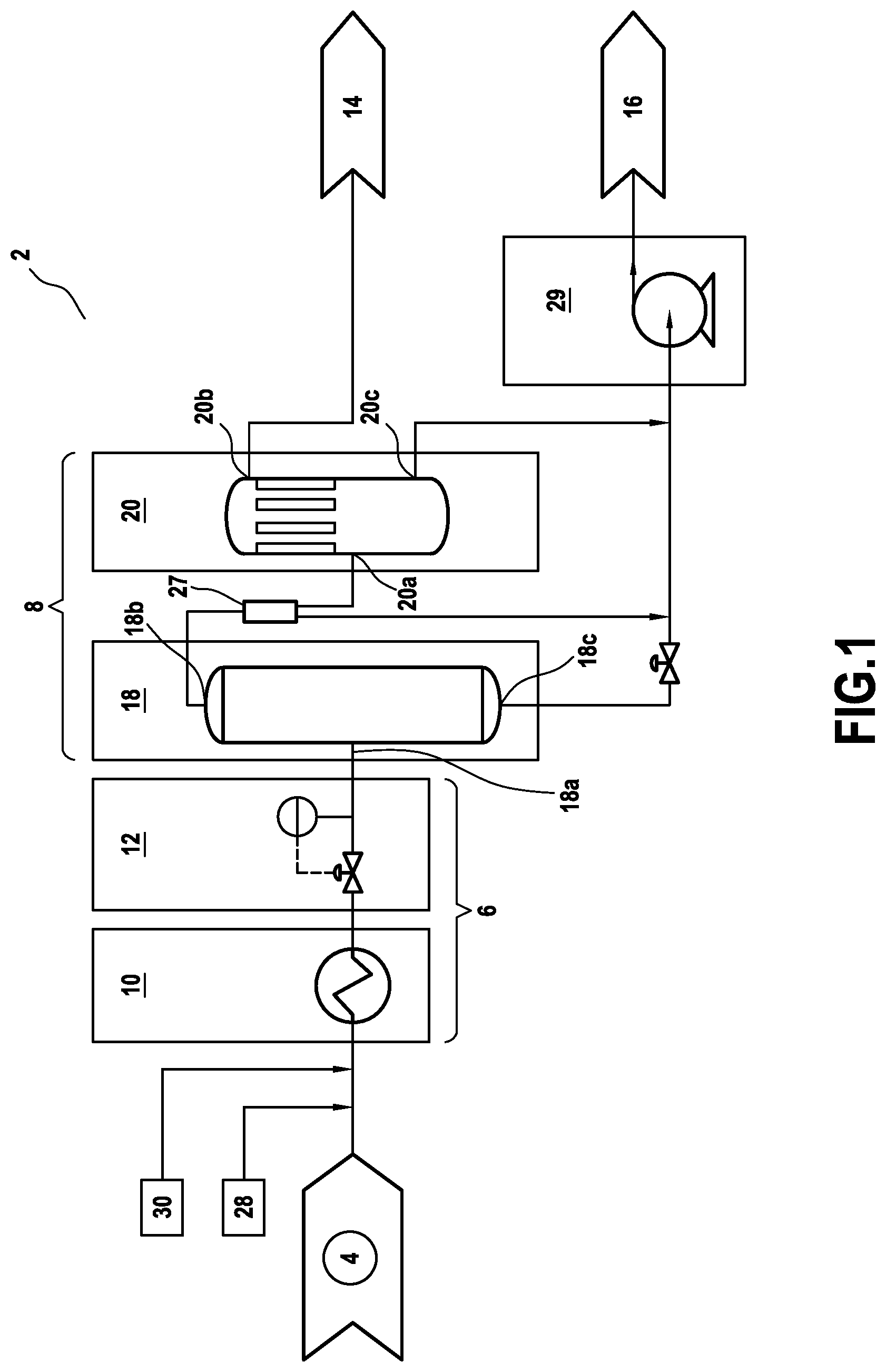 Patent US12312932 Figure 1 – Subsea facility and method for processing gas from a subsea gas production field