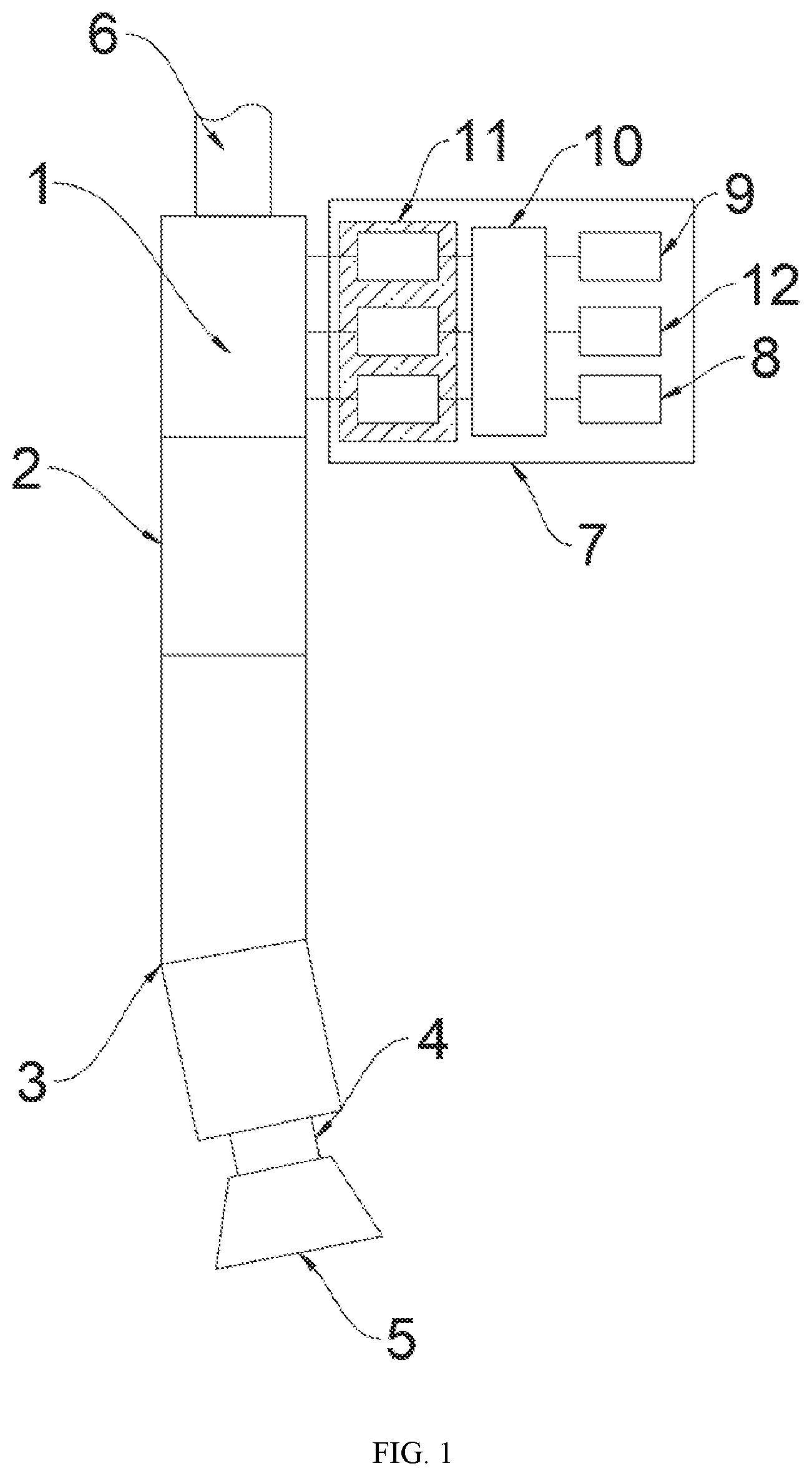 Patent US12312934 — Wireless remote control method and system for controllable rotary sliding guiding drilling — Figure 1