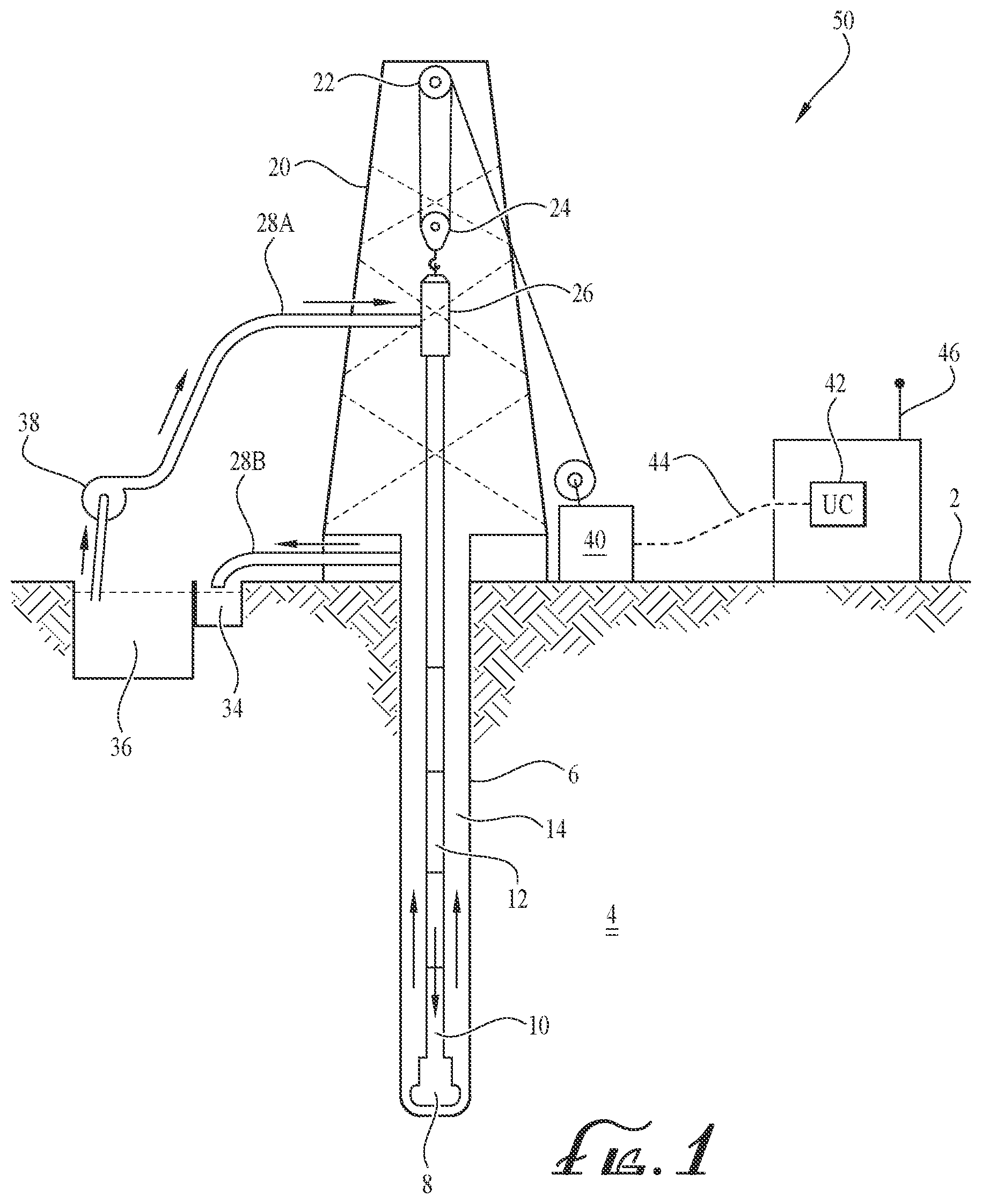 Patent US12312936 — Method for improved drilling performance and preserving bit conditions utilizing real-time drilling parameters optimization — Figure 1