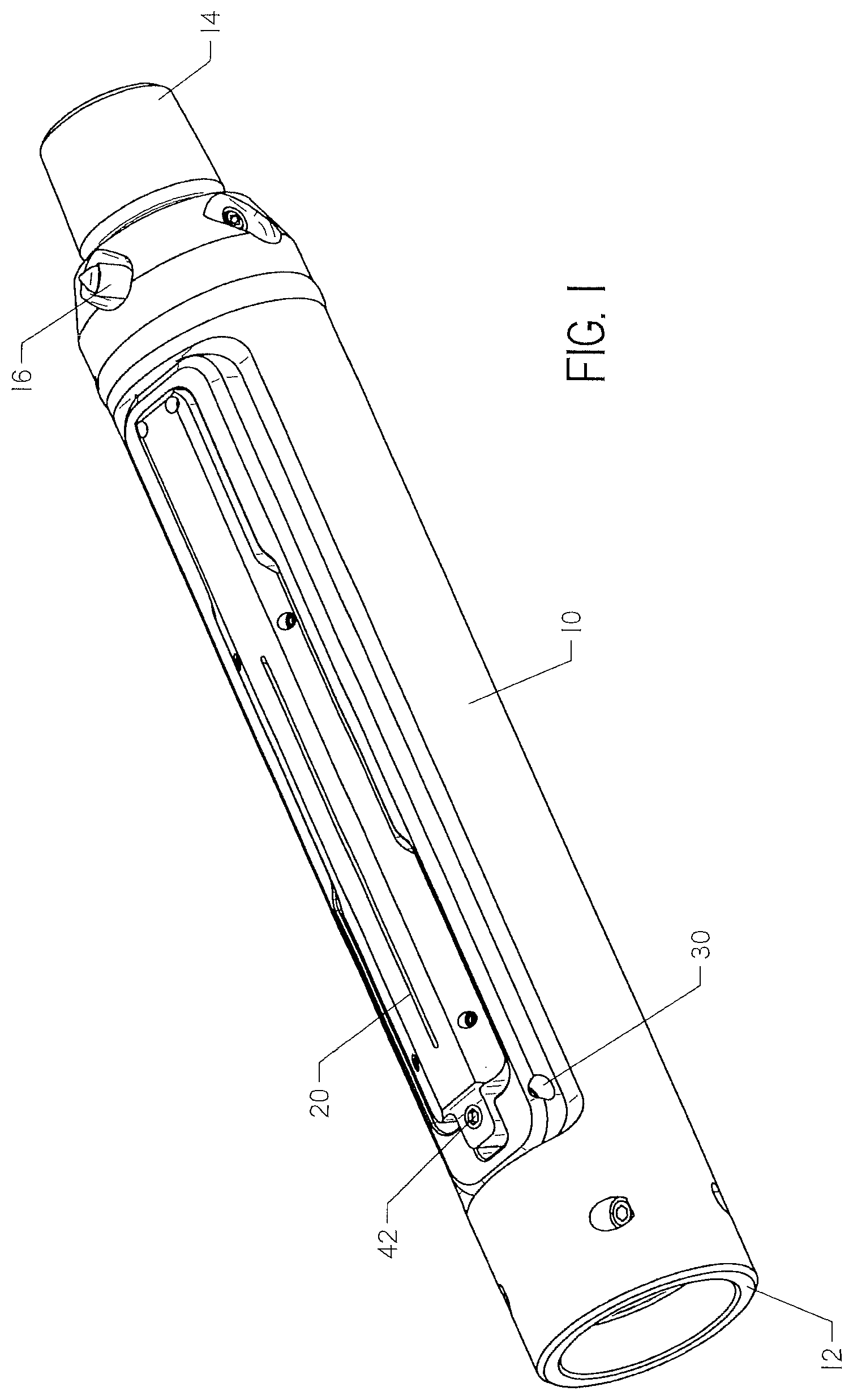 Patent US12312944 — Fretting-wear resistant beacon lid — Figure 1