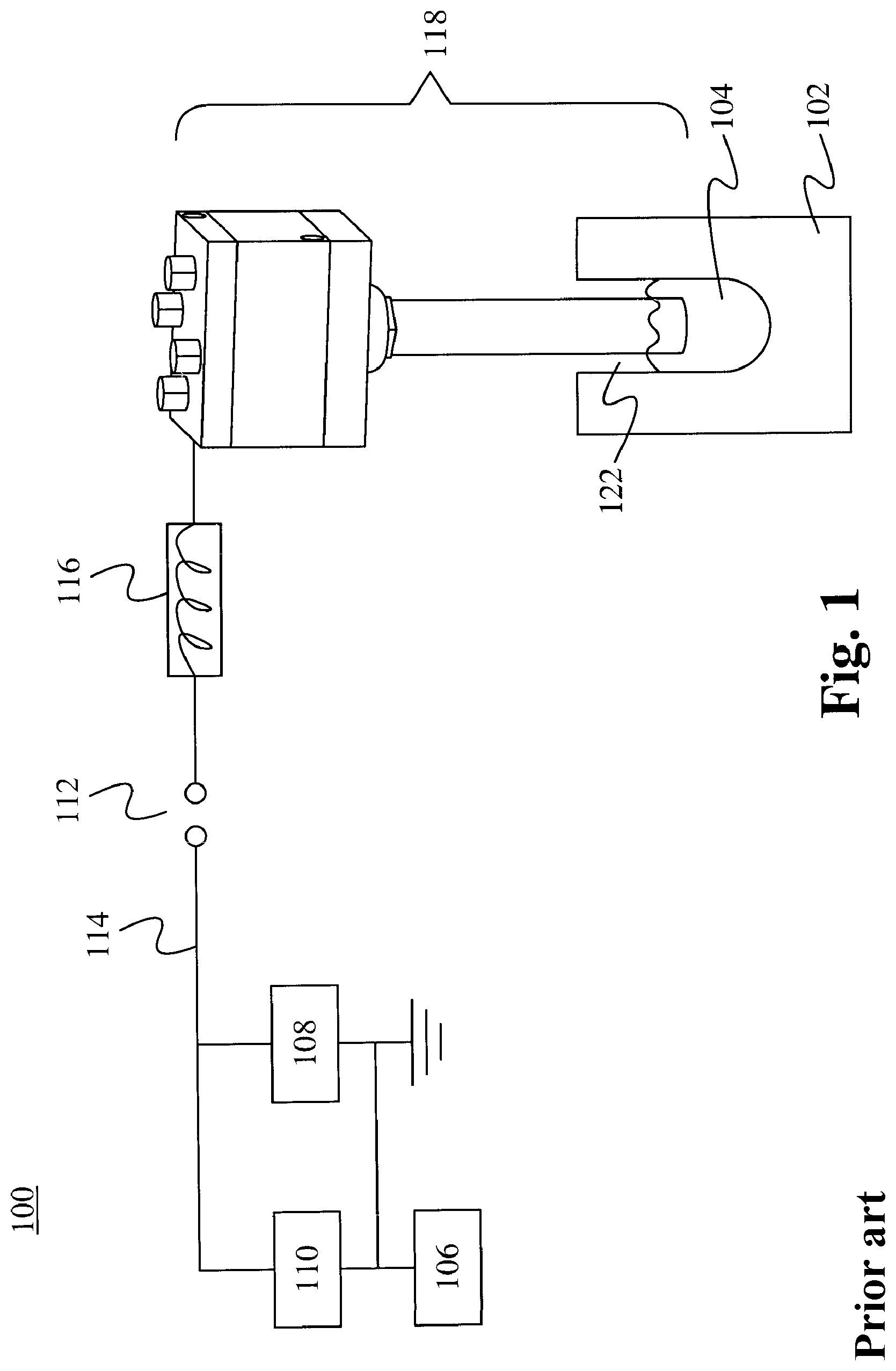 Patent US12312956 Figure 1 – Robust plasma blast probe tip