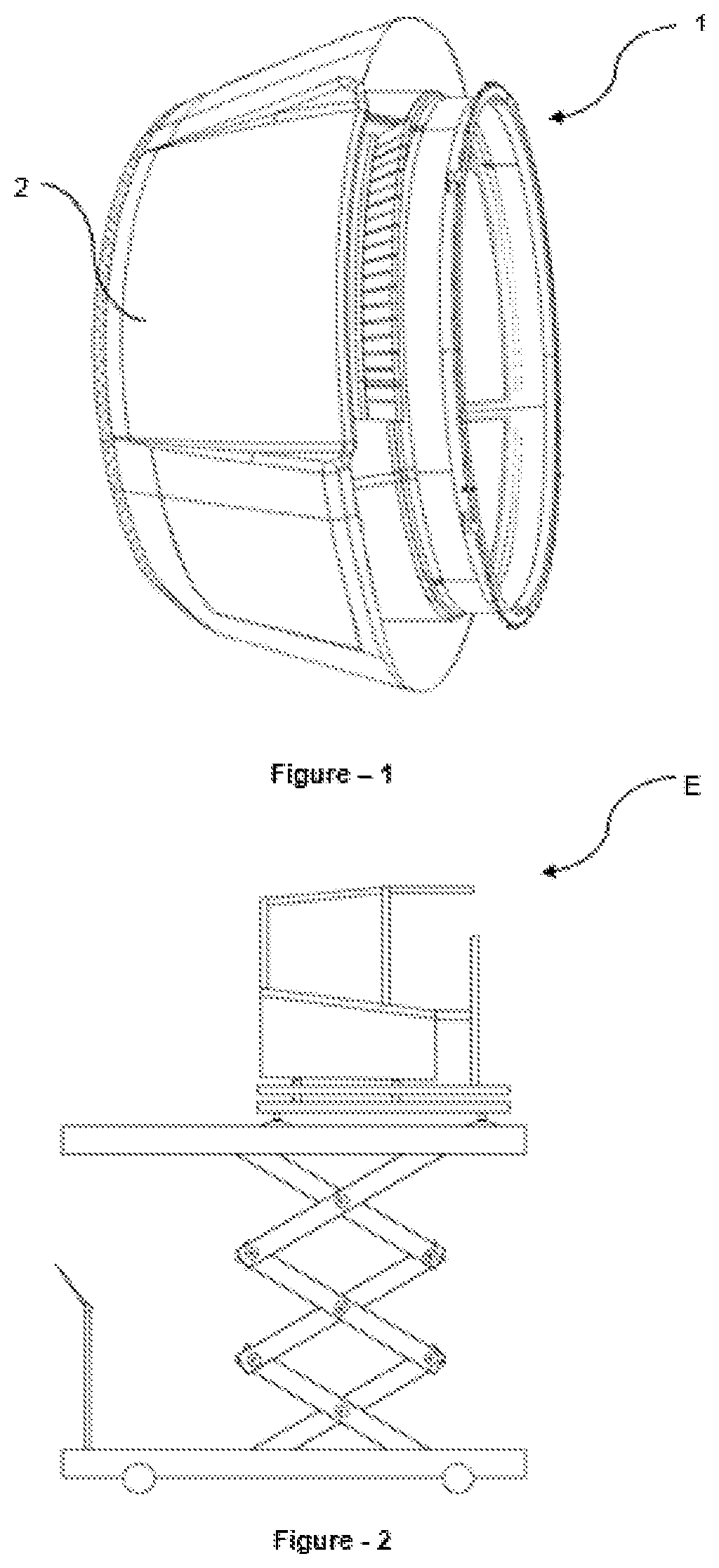 Patent US12312972 — Exhaust mounting mechanism — Figure 1