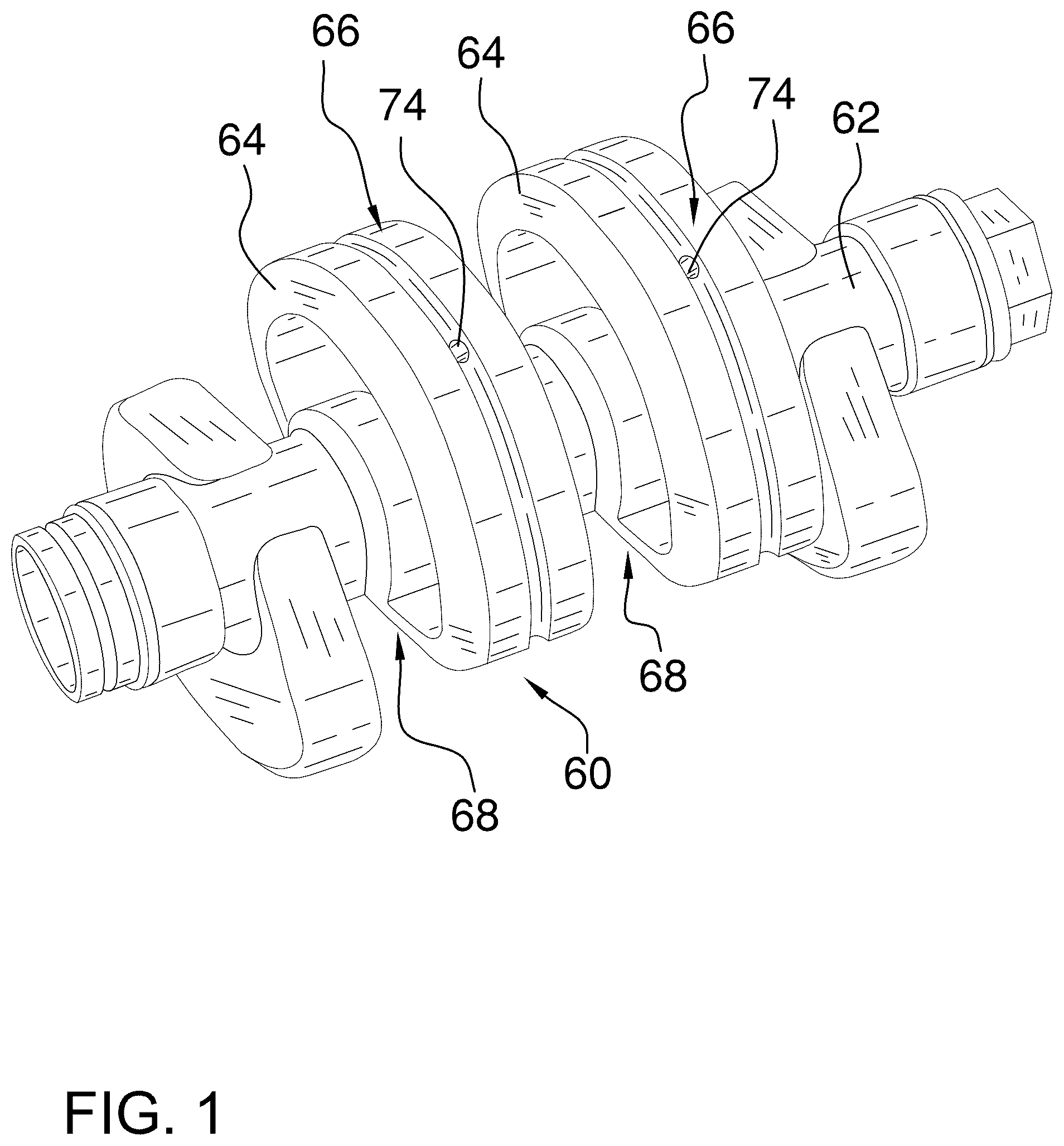 Patent US12312982 — Valve for an overhead cam engine and an overhead cam engine assembly — Figure 1