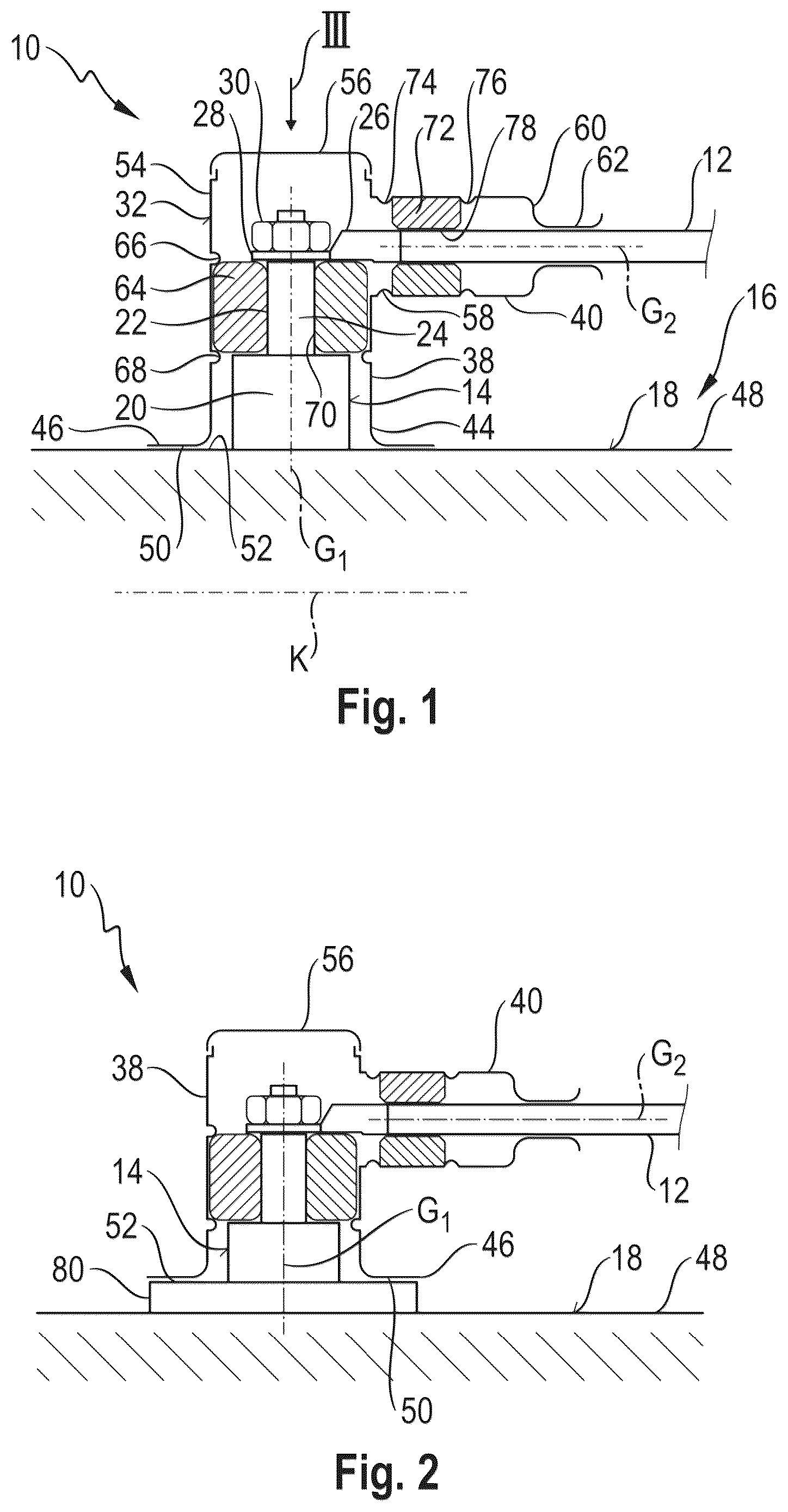 Patent US12312986 Figure 1 – Electrical supply line connection unit suitable for harsh high heat environmental conditions
