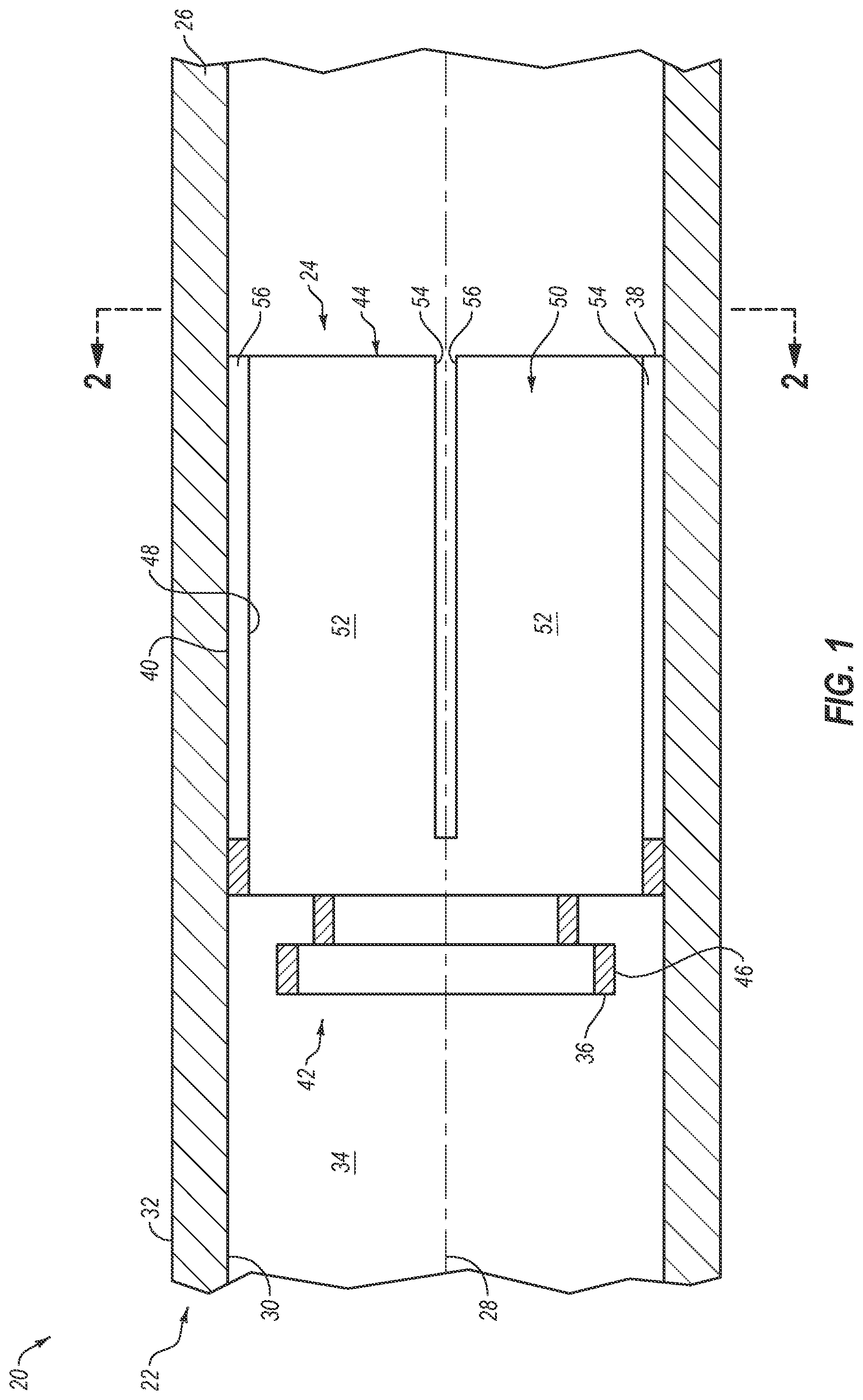 Patent US12313007 — Aircraft powerplant rotating assembly with sacrificial anode(s) — Figure 1