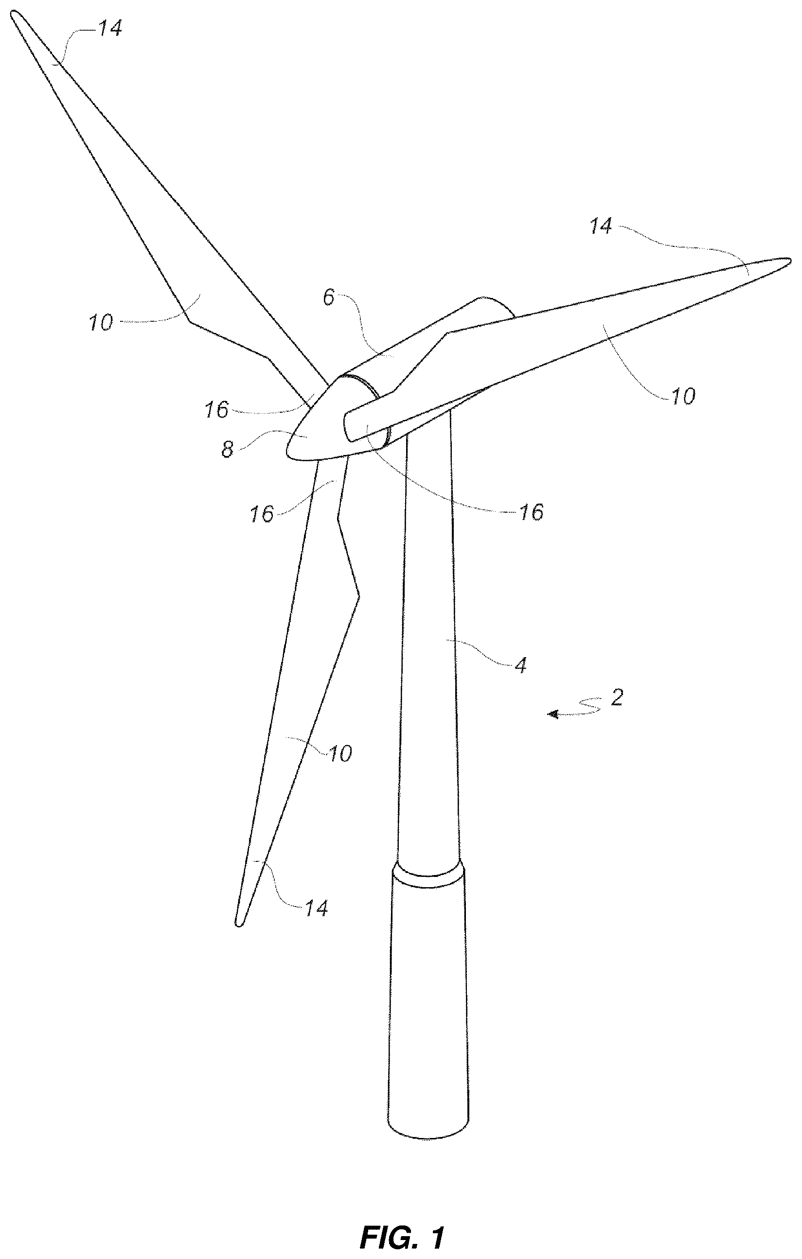 Patent US12313031 Figure 1 – Wind turbine blade and method of manufacturing a wind turbine blade