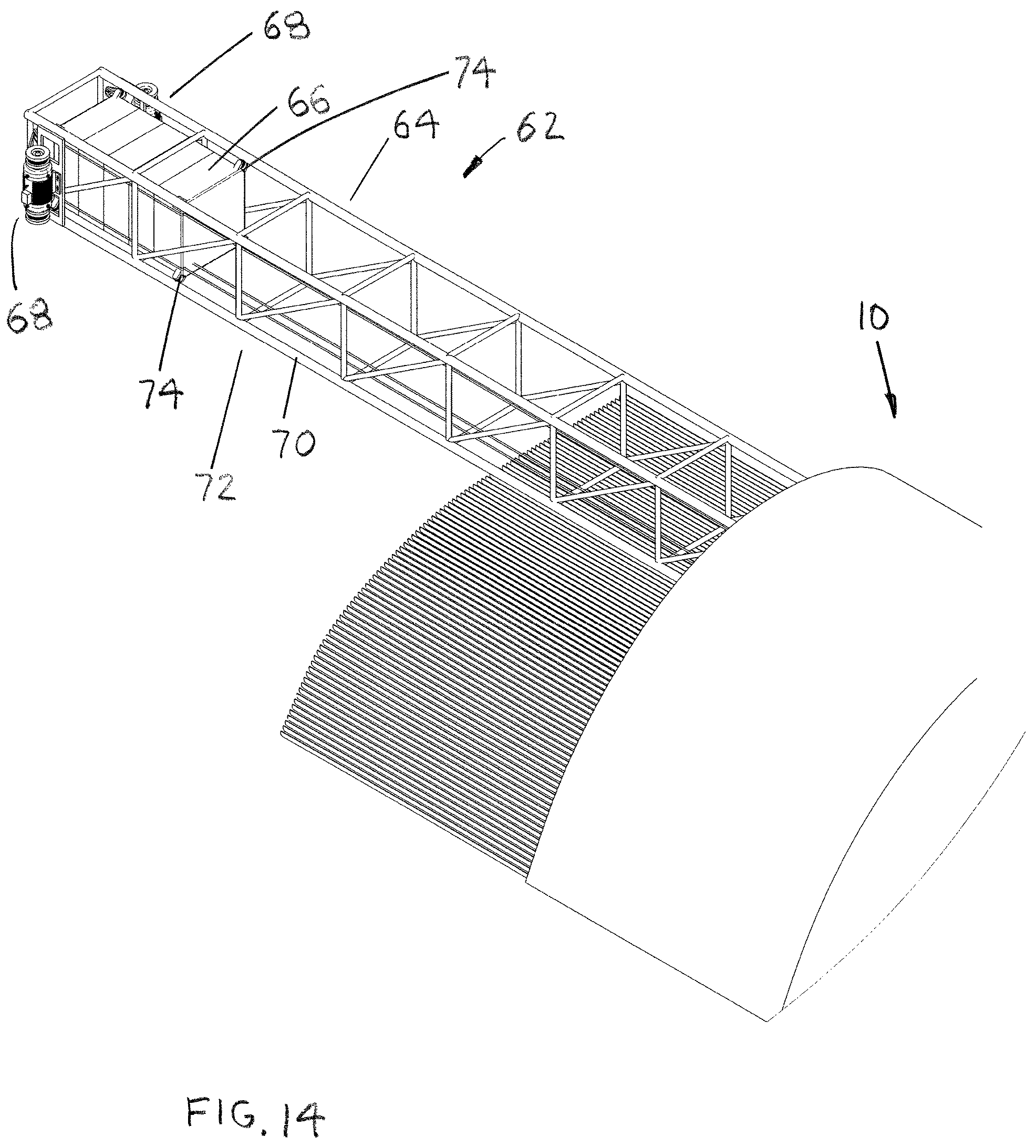 Patent US12313033 Figure 14 – Modular wind turbine blade designs