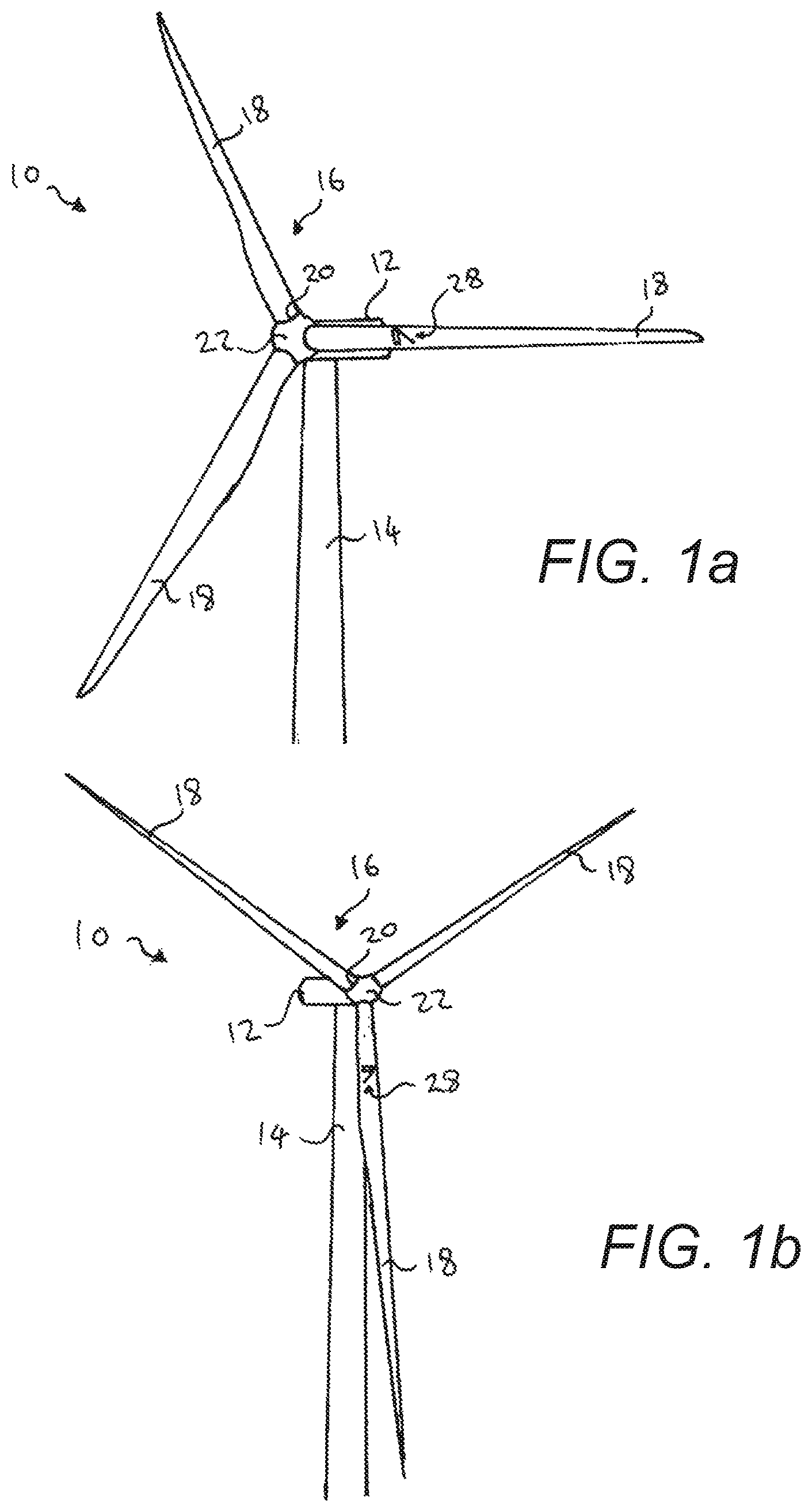 Patent US12313040 — Method of servicing a wind turbine rotor blade — Figure 1