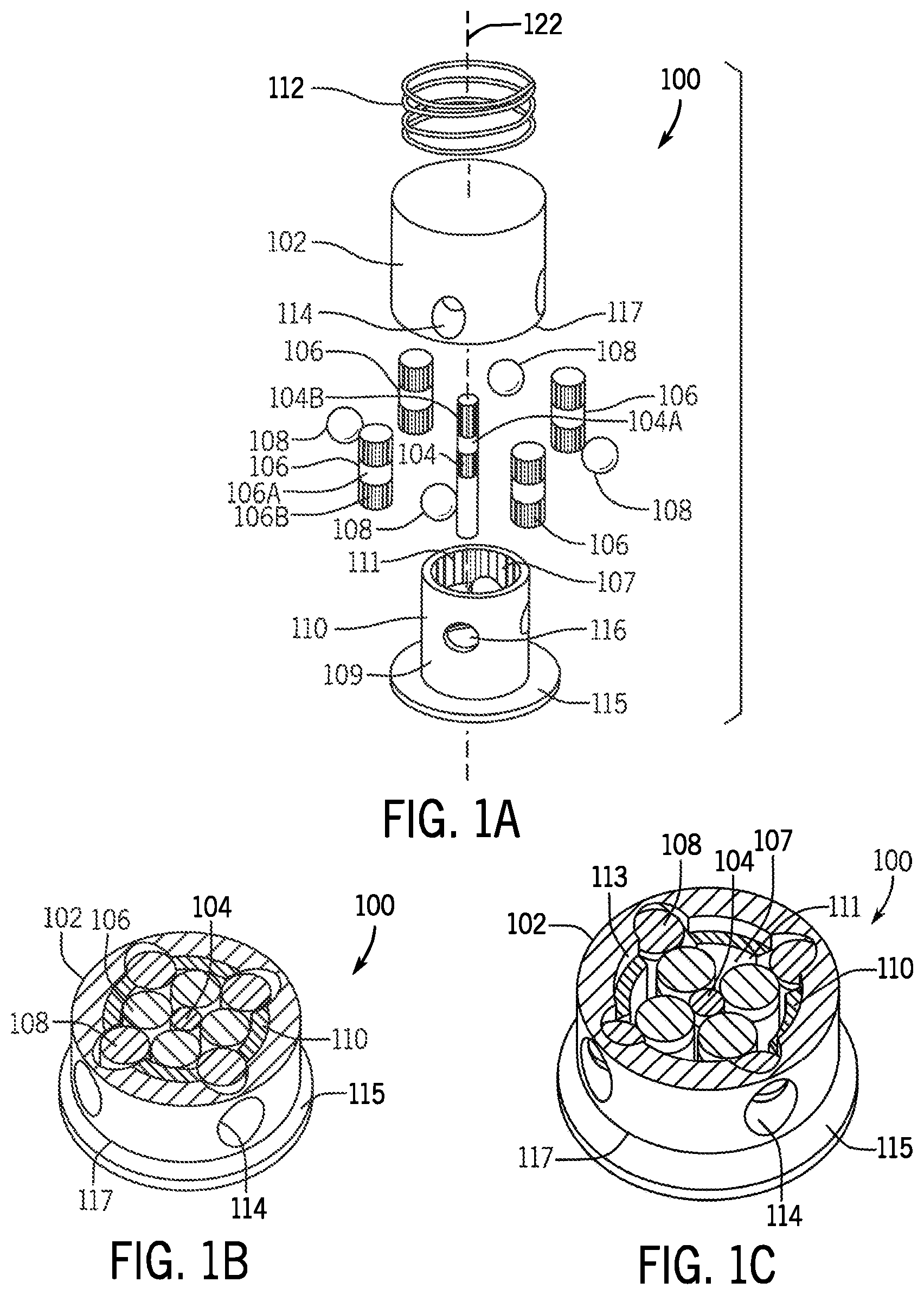 Patent US12313046 Figure 1 – Axial pump assemblies