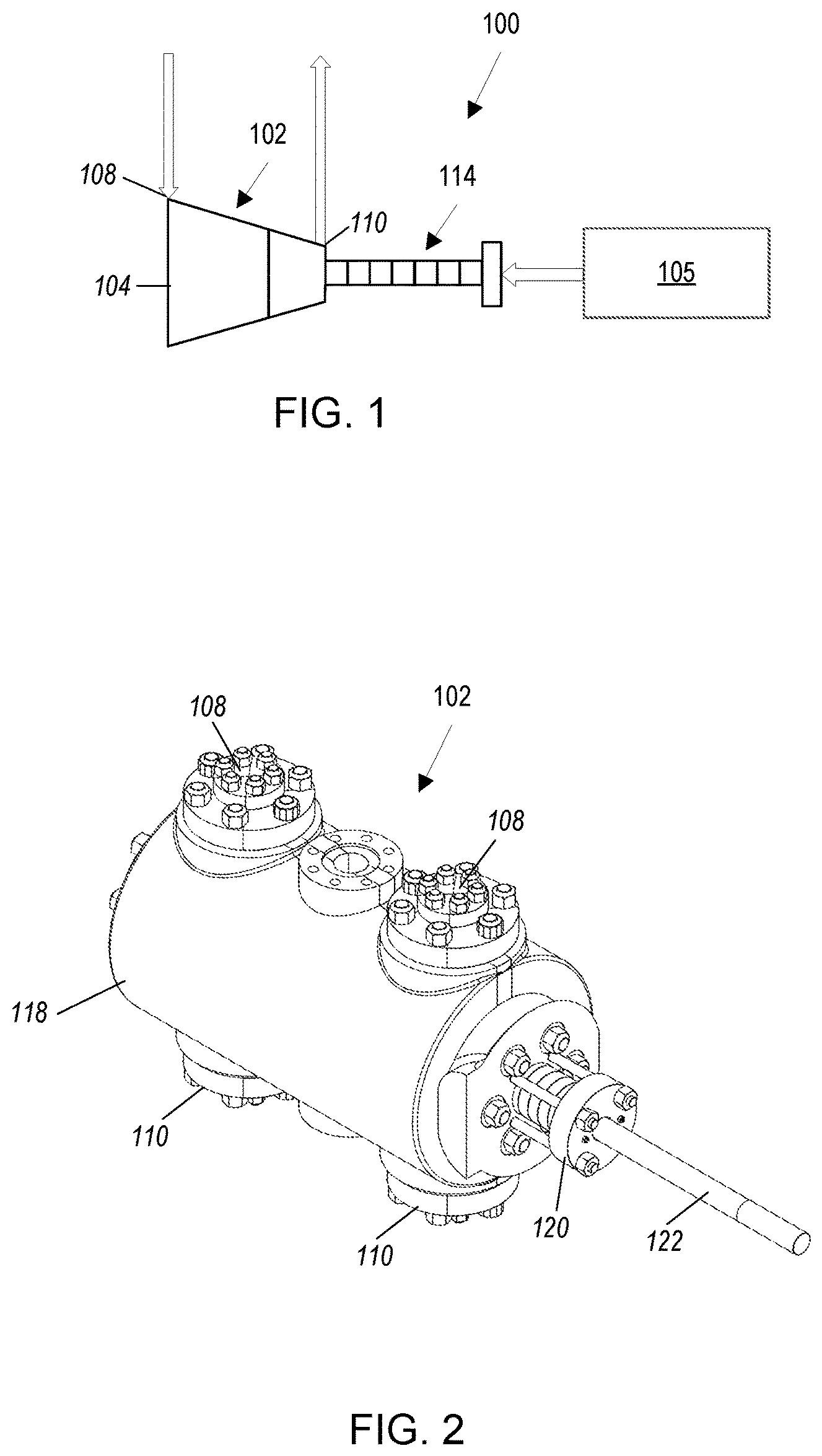 Patent US12313052 — Expansion chamber for progressive sealing system — Figure 1