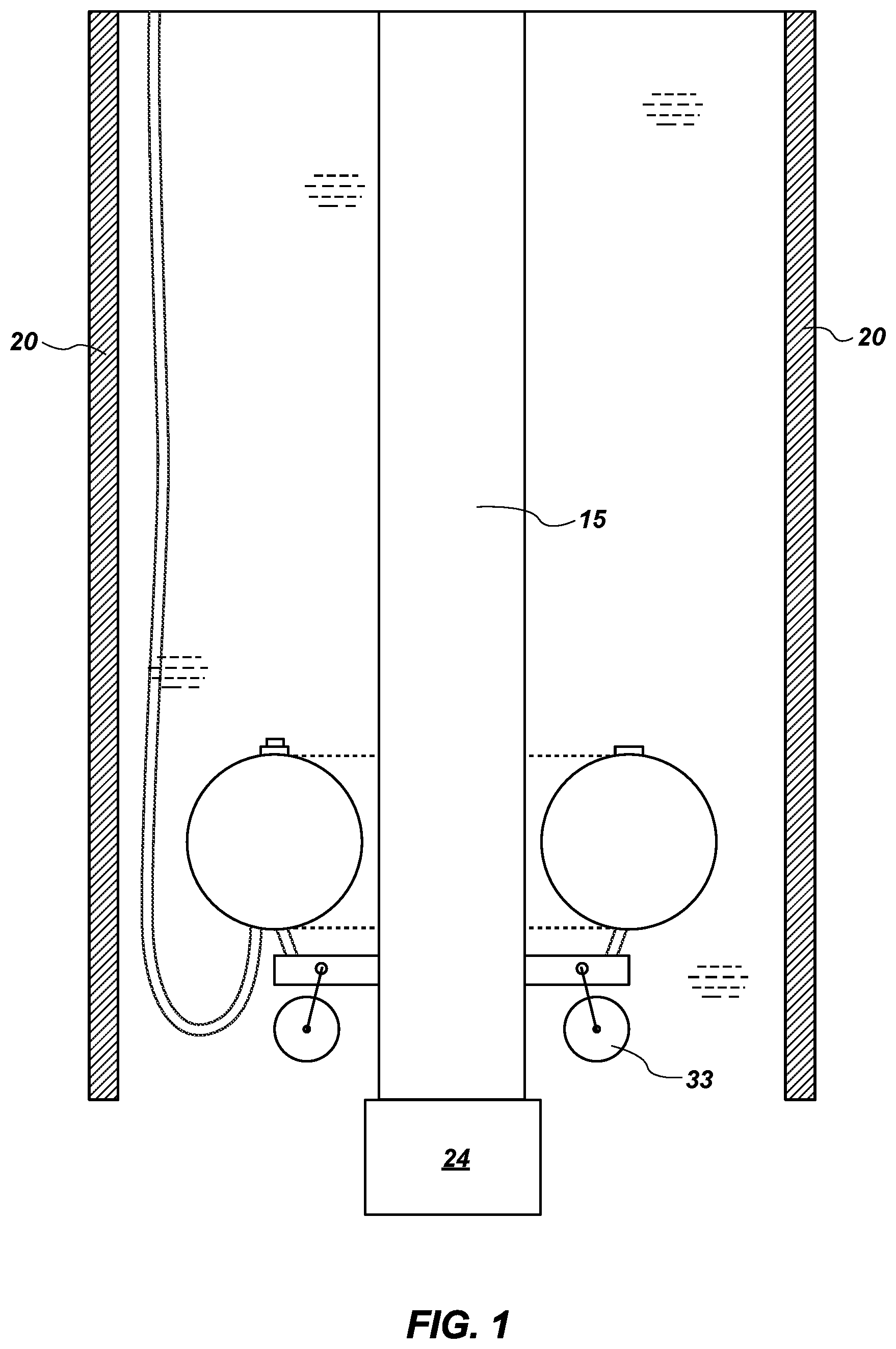 Patent US12313055 — Systems and methods for water pumping and desalination — Figure 1