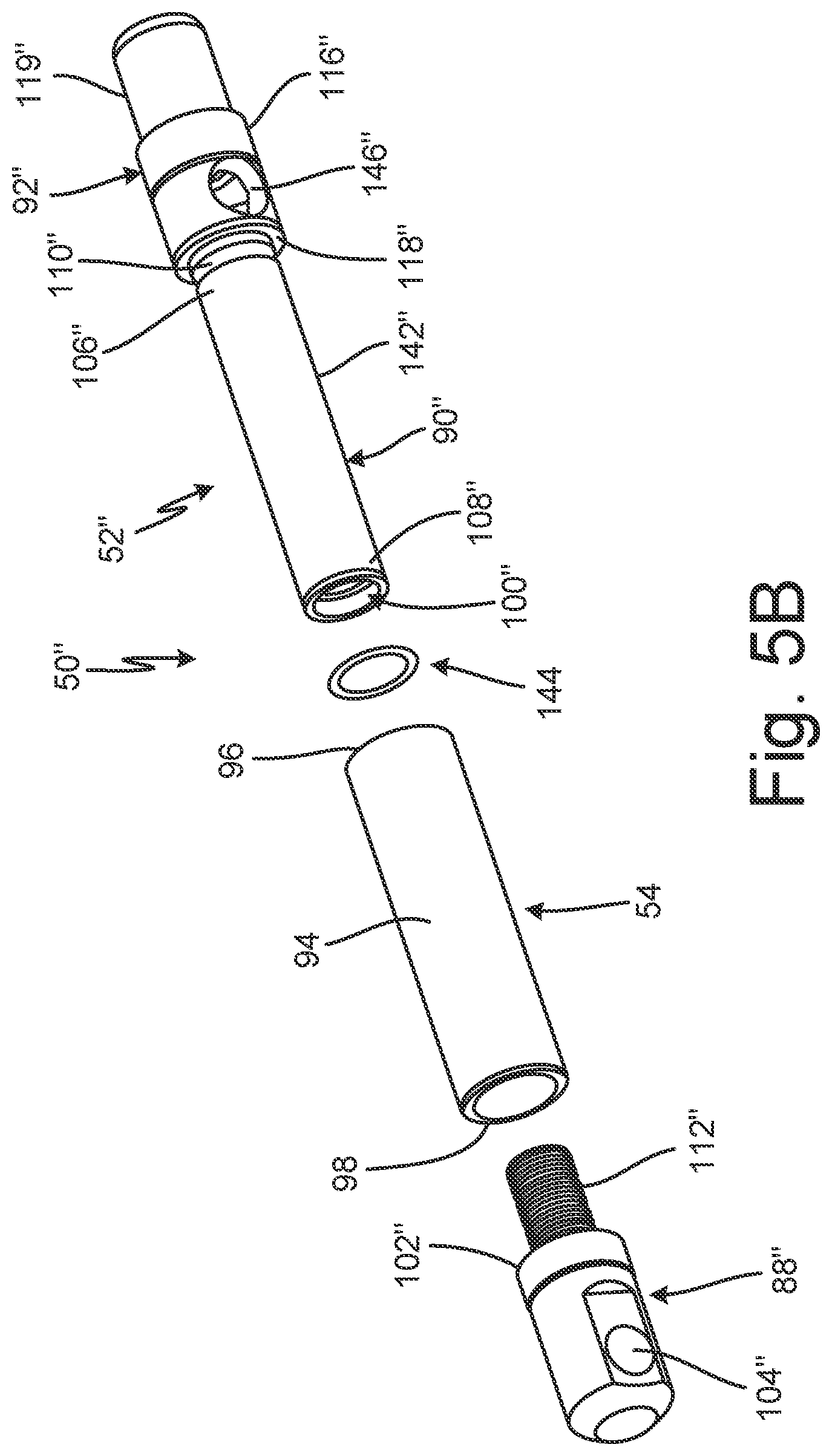 Patent US12313061 Figure 9 – Fluid dispensing system having a piston rod and wear sleeve