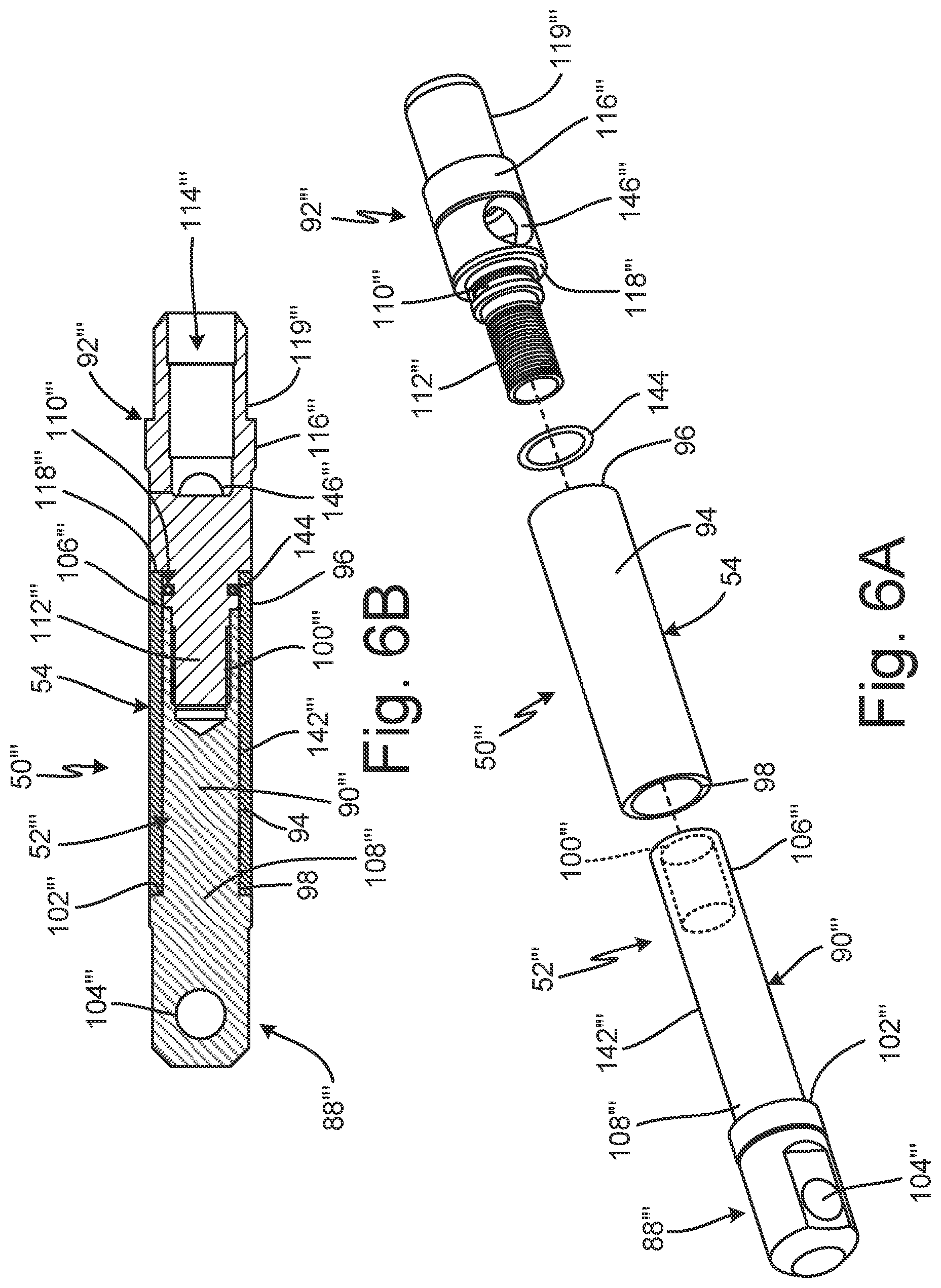 Patent US12313061 Figure 11 – Fluid dispensing system having a piston rod and wear sleeve