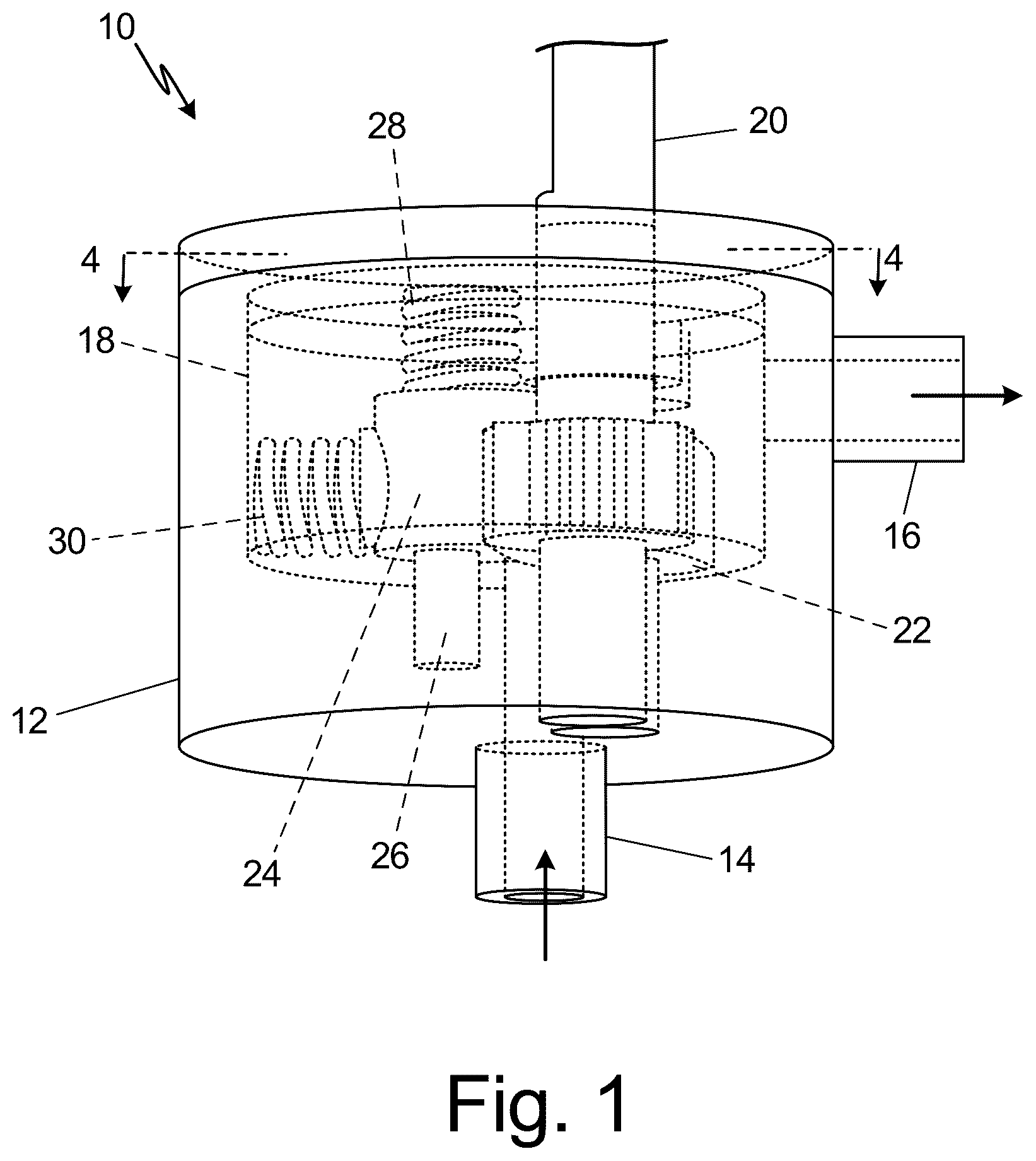 Patent US12313071 — Gear pump with suction housing element providing a tight seal between suction and high-pressure chamber to increase pump efficiency and method of providing tight seal — Figure 1