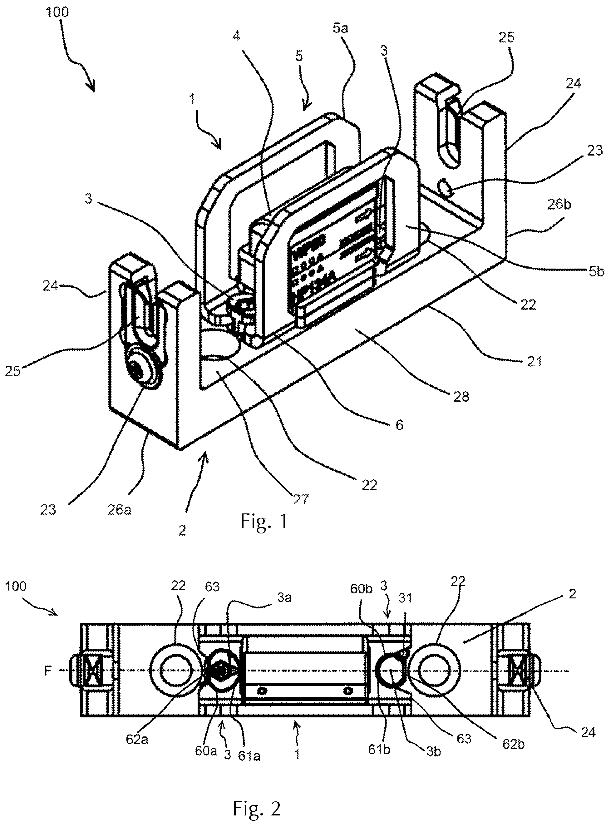 Patent US12313107 — Nozzle system for a textile machine, screw system for a quick fastening system, and textile machine comprising said nozzle system — Figure 1