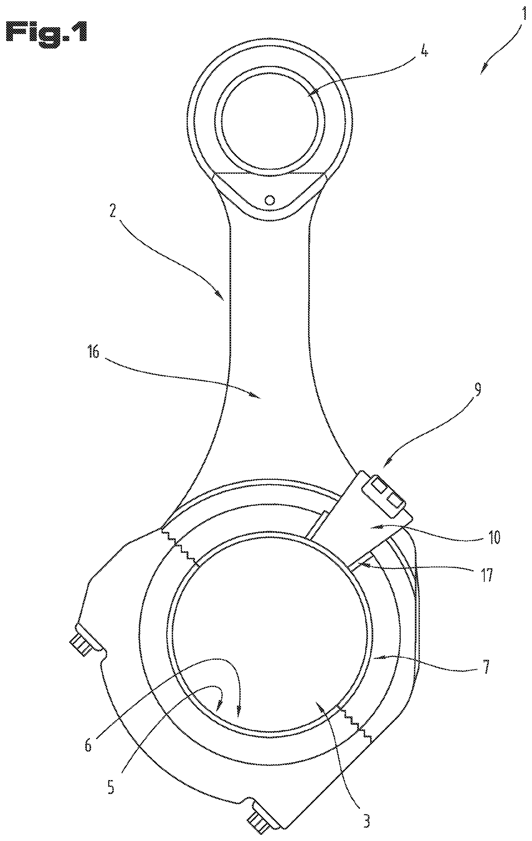 Patent US12313124 Figure 1 – Bearing element having a sensor and a telemetry device