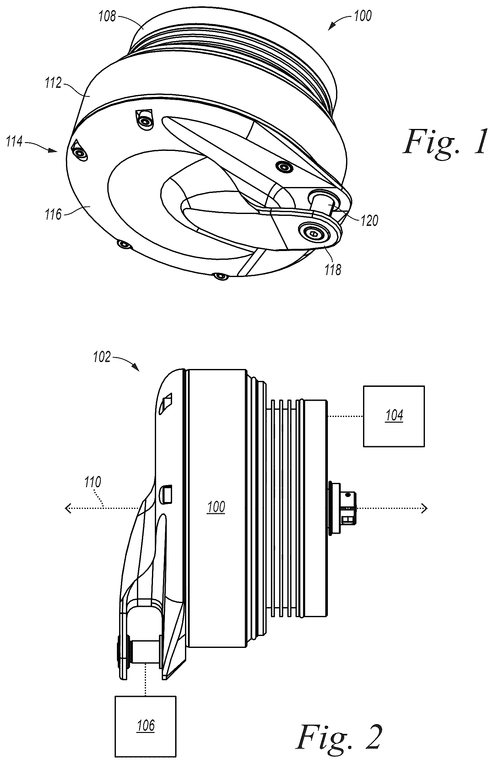 Patent US12313146 — Cycloid gear assembly with alternating contact between transfer members and pins and related technology — Figure 1